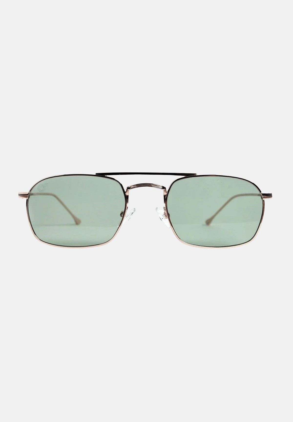 OS SUNGLASSES Occhiali da sole RIO per uomo e donna, con lenti rettangolari verde petrolio OS2055 C03 OS SUNGLASSES