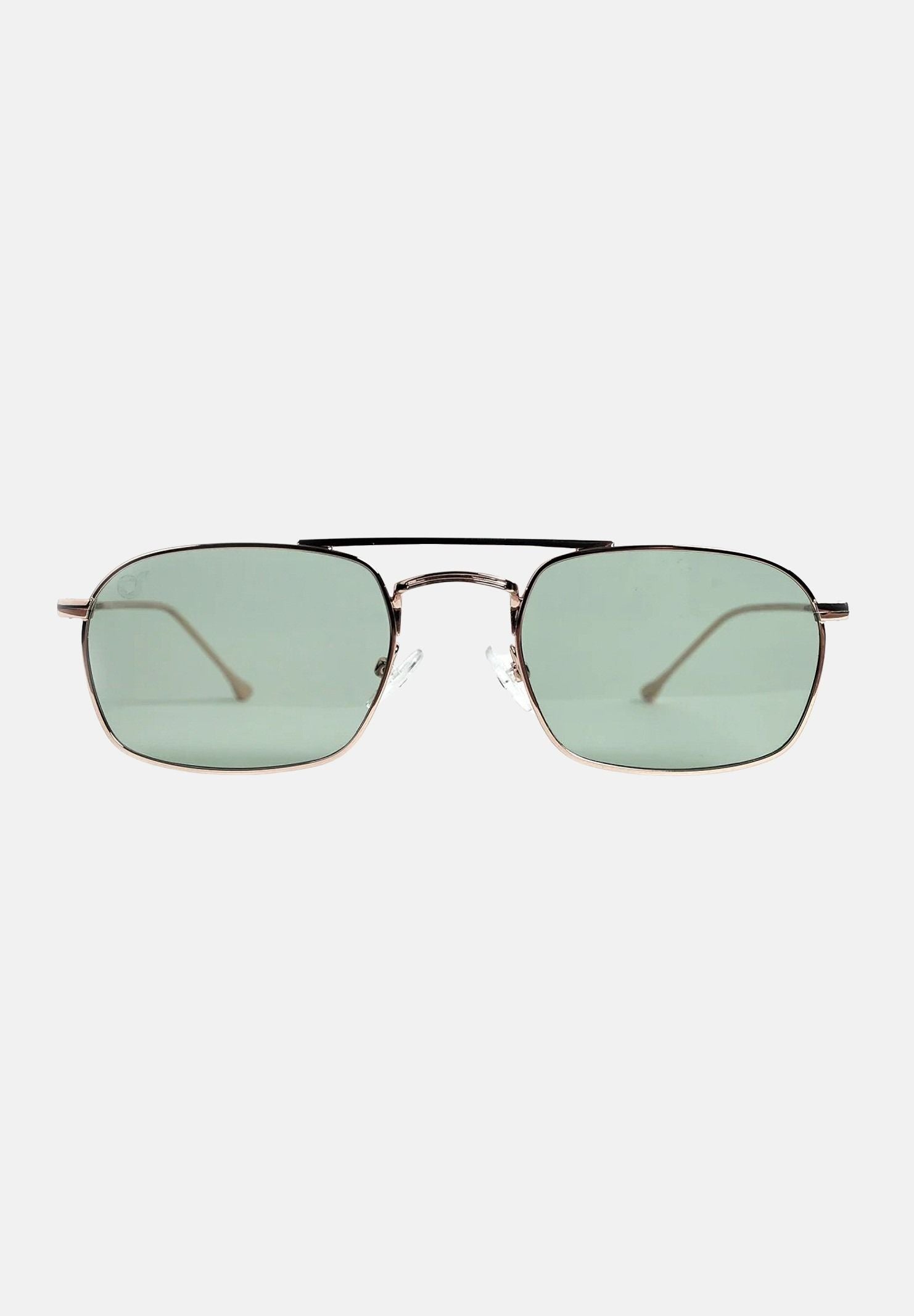 OS SUNGLASSES Occhiali da sole RIO per uomo e donna, con lenti rettangolari verde petrolio OS2055 C03 OS SUNGLASSES