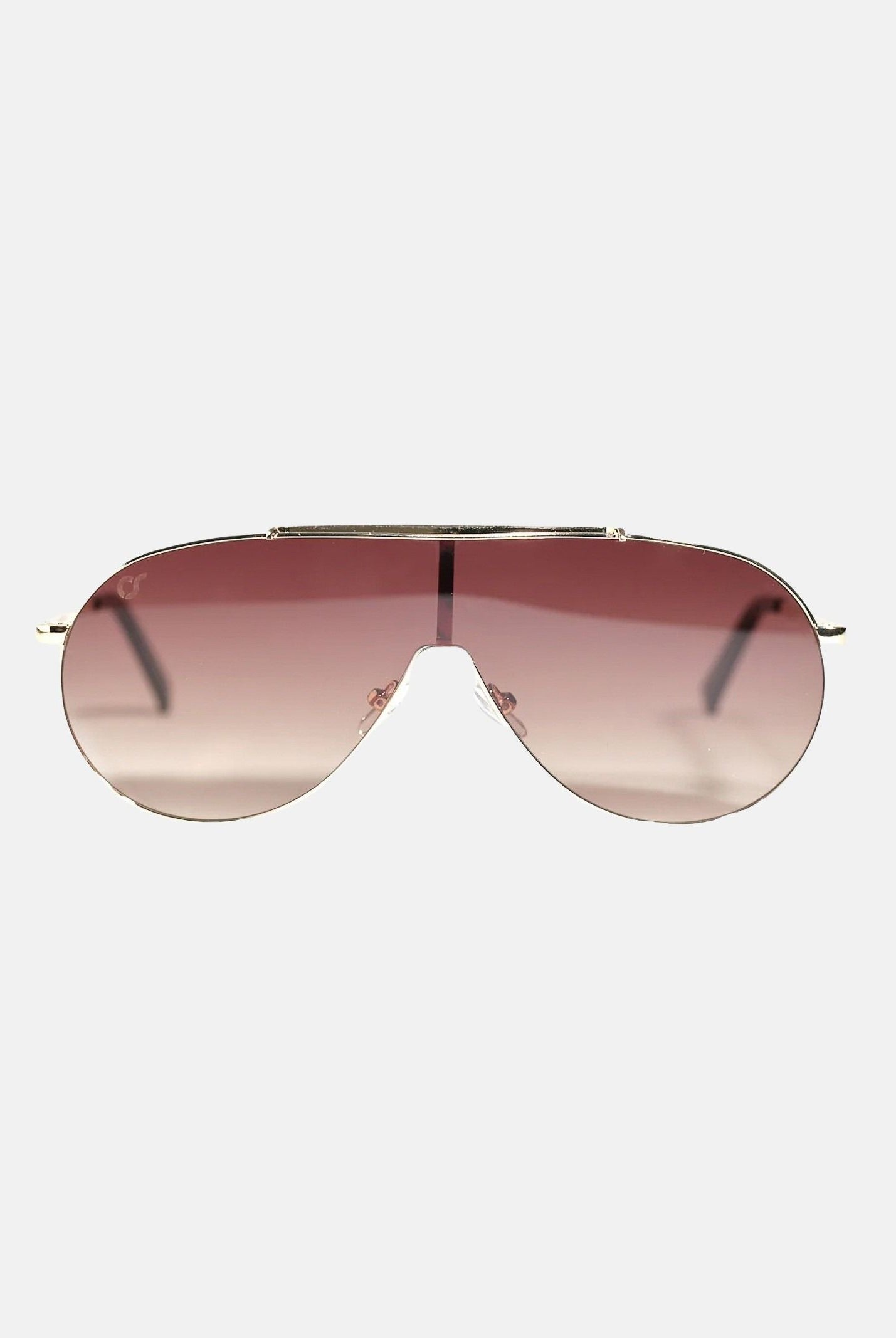 OS SUNGLASSES occhiali da sole DILI, per uomo e donna, con lenti sfumate e silhouette oversize a goccia. OS2060 C04 OS SUNGLASSES