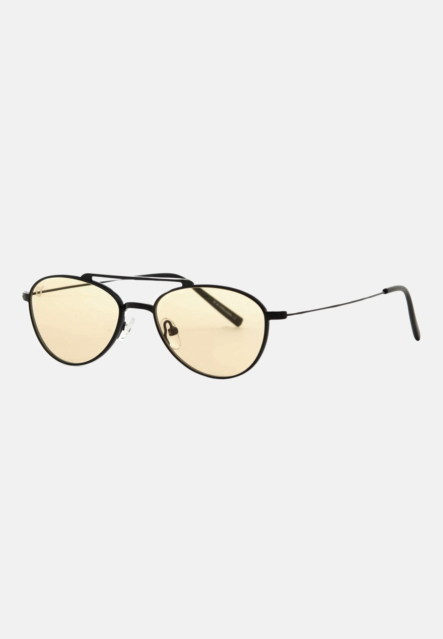 OS SUNGLASSES Occhiali da sole BALI per uomo e donna con lenti color pesca e doppio ponte. OS2063 C01 OS SUNGLASSES