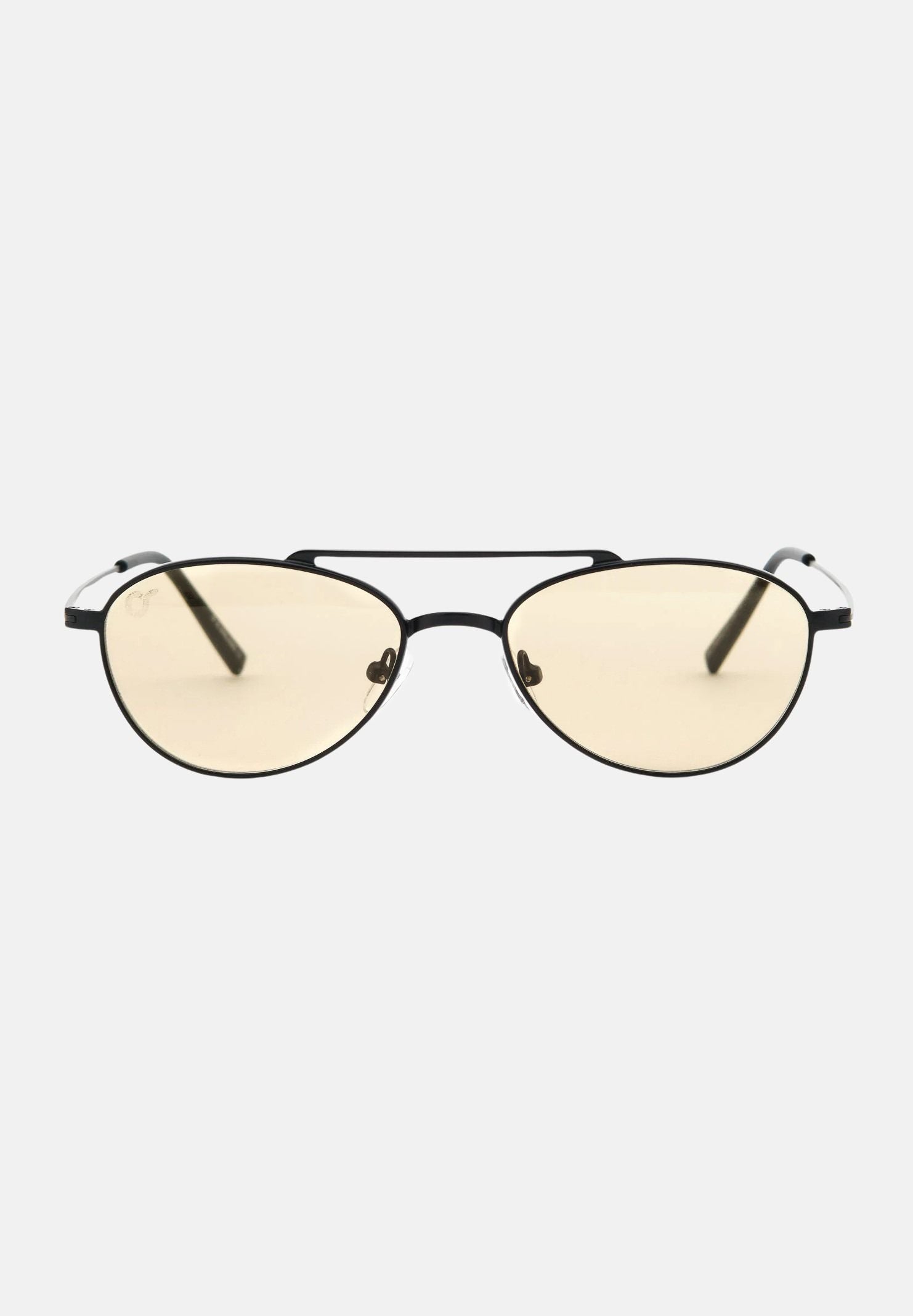 OS SUNGLASSES Occhiali da sole BALI per uomo e donna con lenti color pesca e doppio ponte. OS2063 C01 OS SUNGLASSES