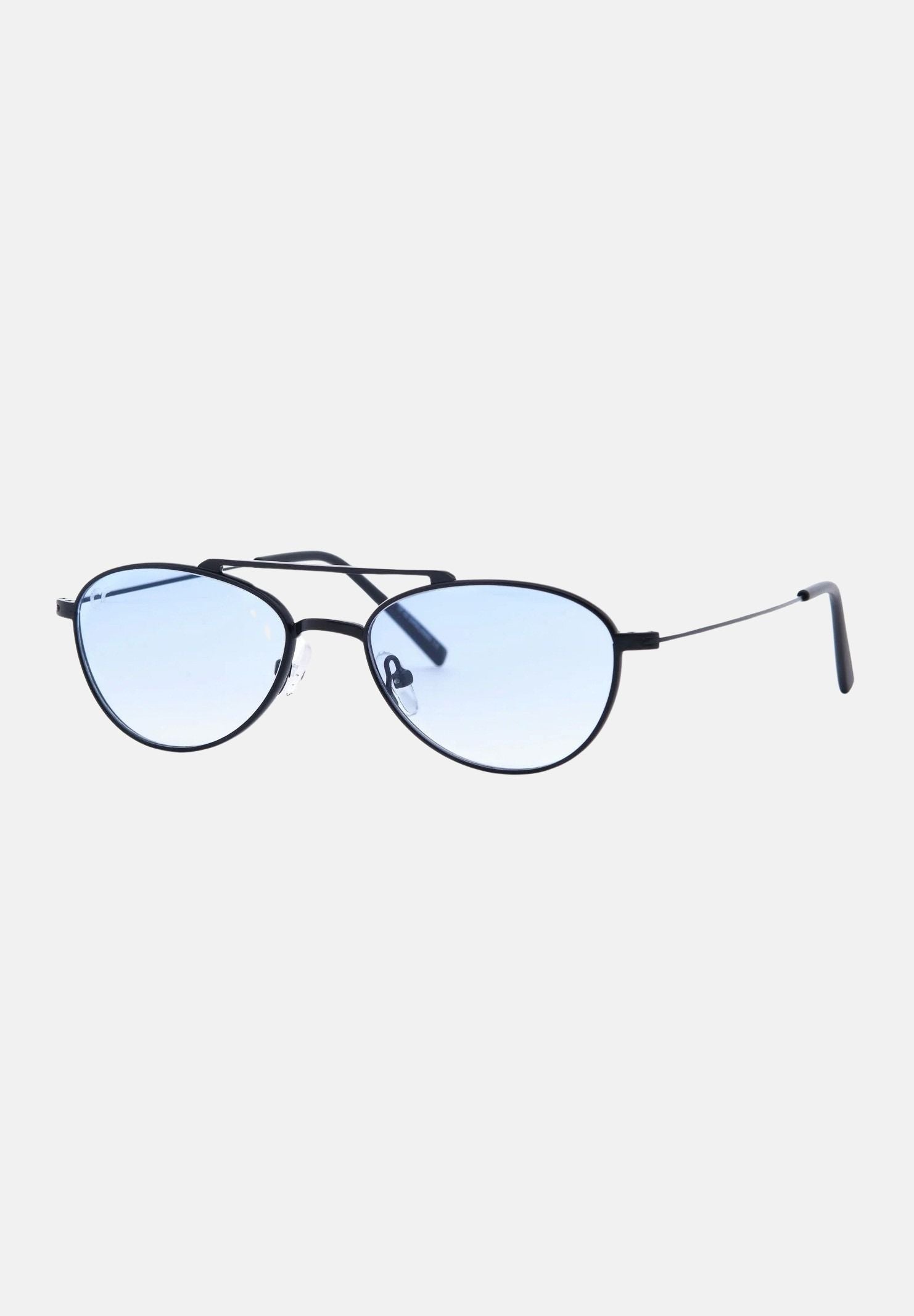 OS SUNGLASSES Occhiali da sole BALI, per uomo e donna, con silhouette aviatore e lenti azzurre. OS2063 C02 OS SUNGLASSES