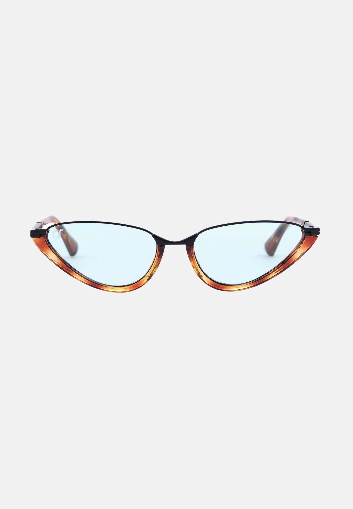 OS SUNGLASSES Occhiali da sole MONTECARLO, havana blu, per uomo e donna <BR/> OS2064 C03 OS SUNGLASSES