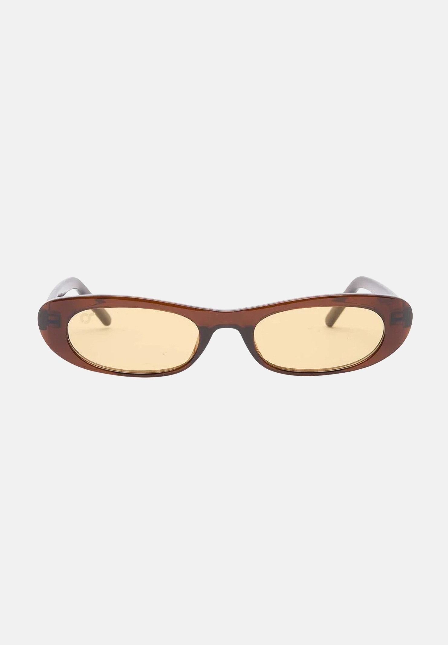 OS SUNGLASSES Occhiali da sole DELHI, Mocha Giallo, uomo donna. OS2065 C04 OS SUNGLASSES