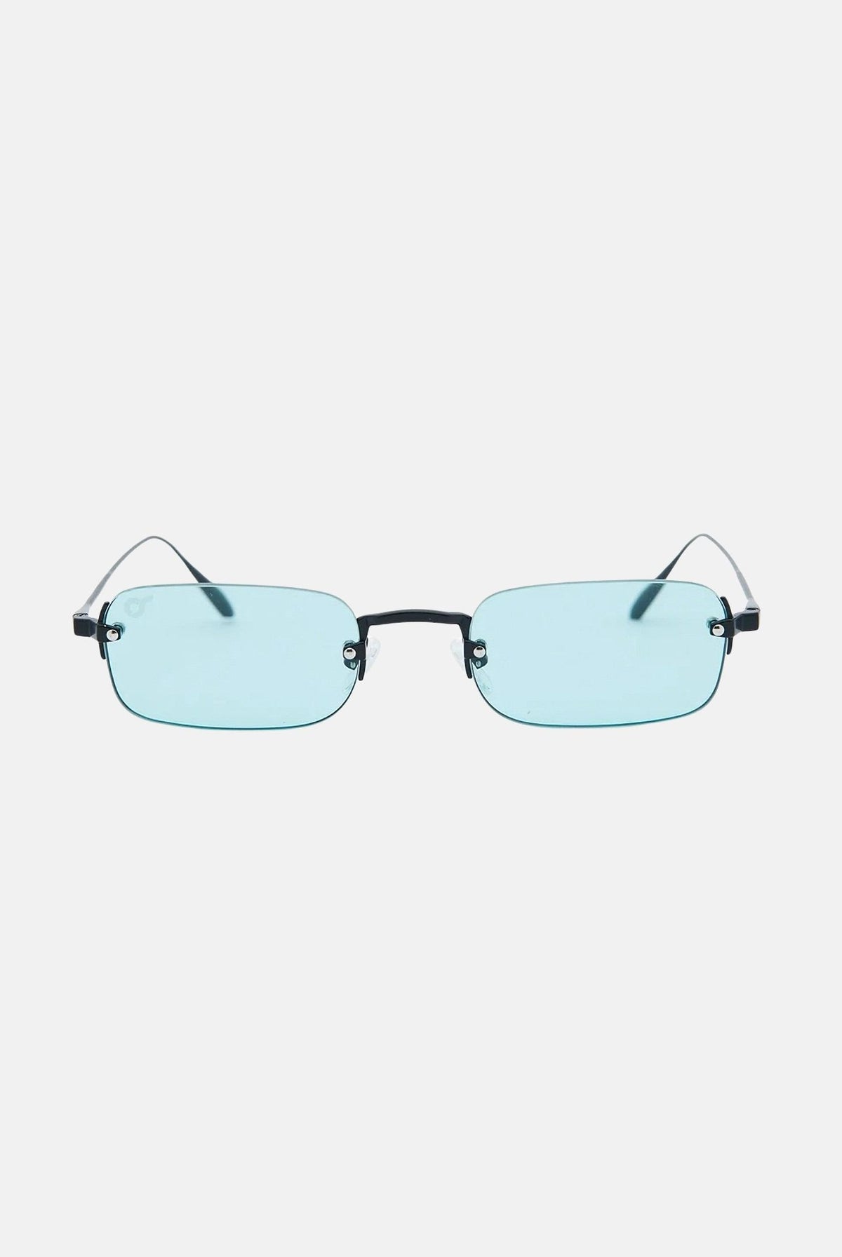 OS SUNGLASSES Occhiali da sole VOLOS, per uomo e donna con lenti geometriche celesti. OS2073 C04 OS SUNGLASSES