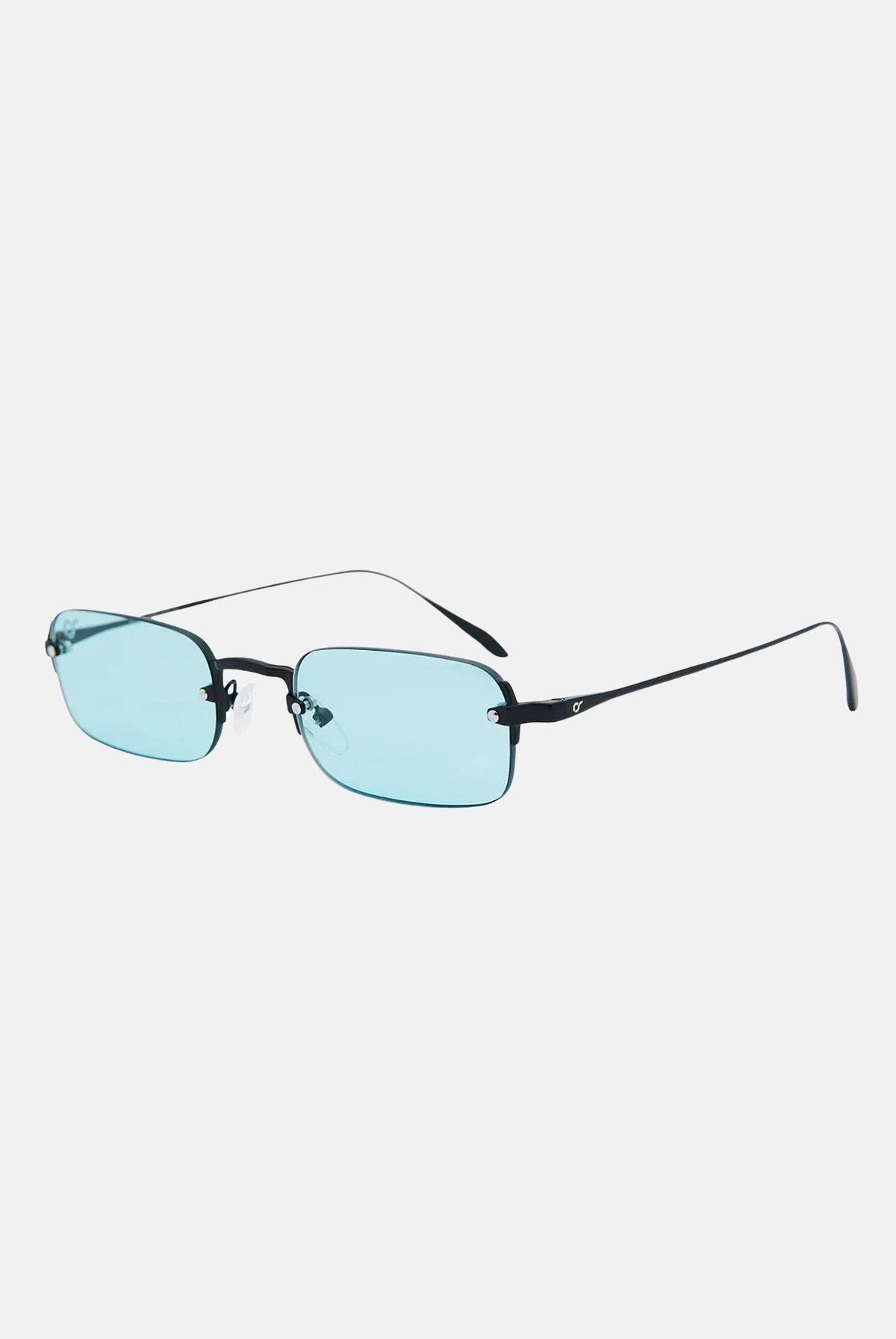 OS SUNGLASSES Occhiali da sole VOLOS, per uomo e donna con lenti geometriche celesti. OS2073 C04 OS SUNGLASSES