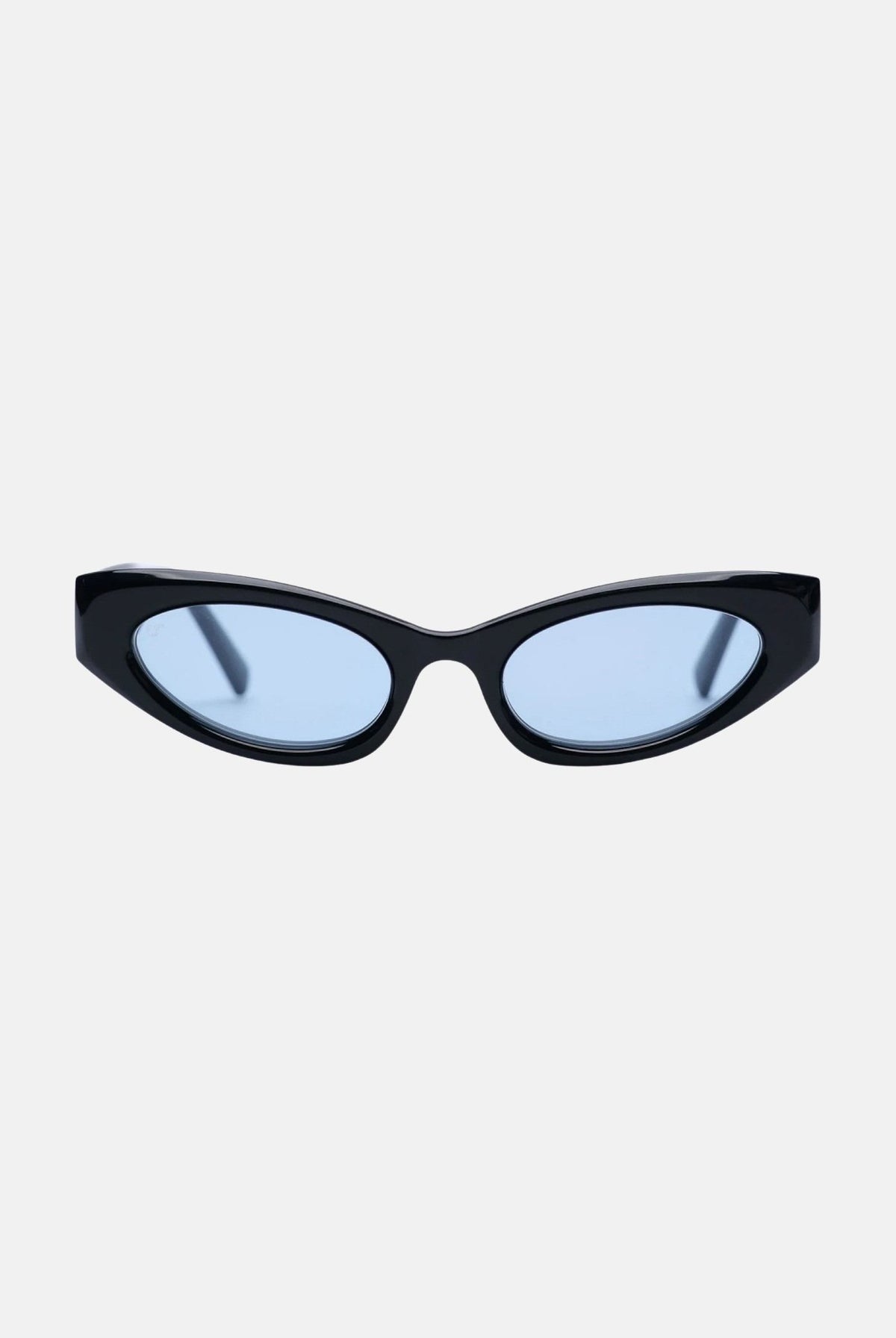 OS SUNGLASSES Occhiali da sole SUVA blu per uomo e donna con montatura affusolata a gatto e lenti azzurre trasparenti. OS3001 C04 OS SUNGLASSES