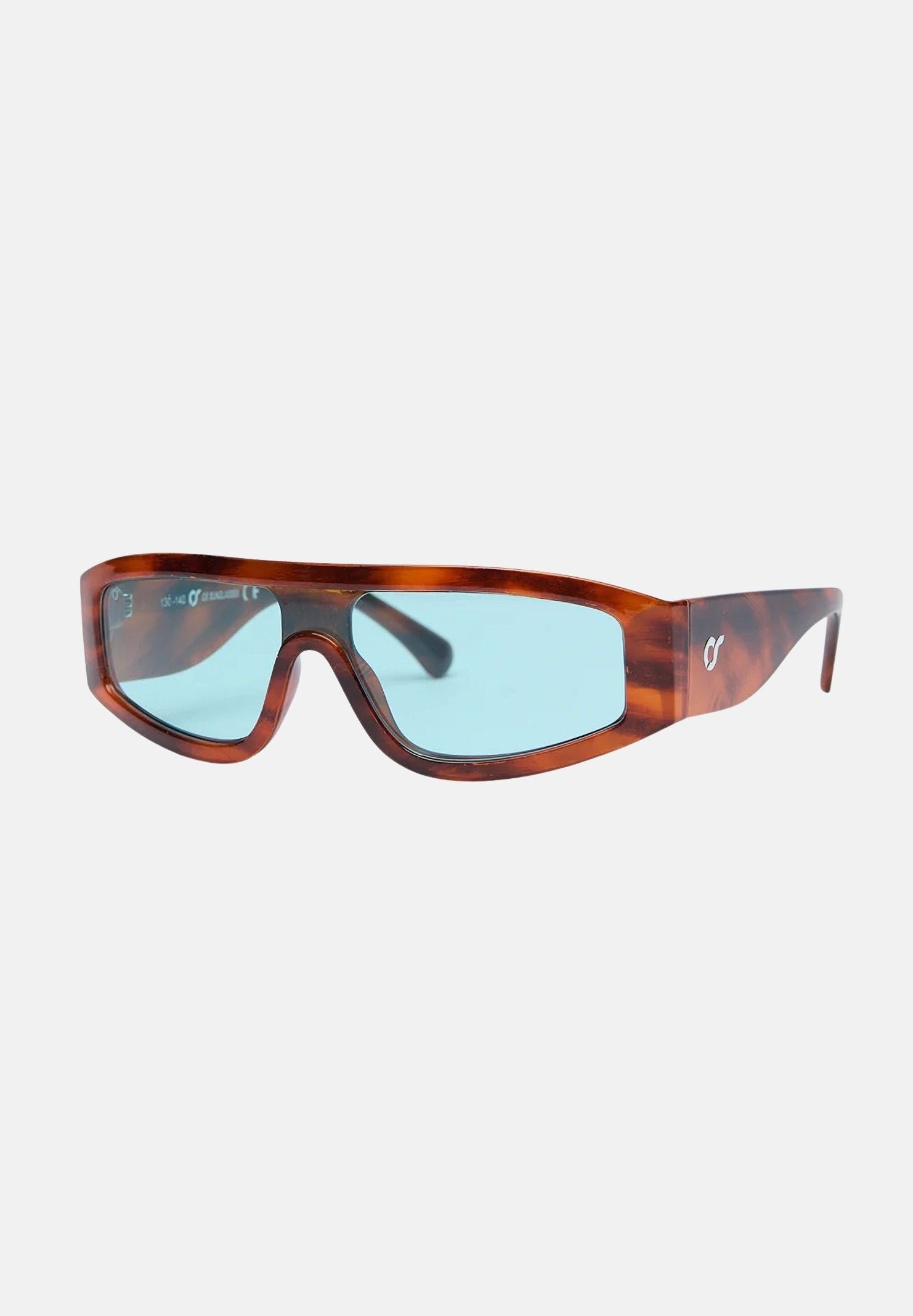 OS SUNGLASSES Occhiali da sole CASABLANCA, Havana con lenti blu, uomo donna. OS3006 C03 OS SUNGLASSES