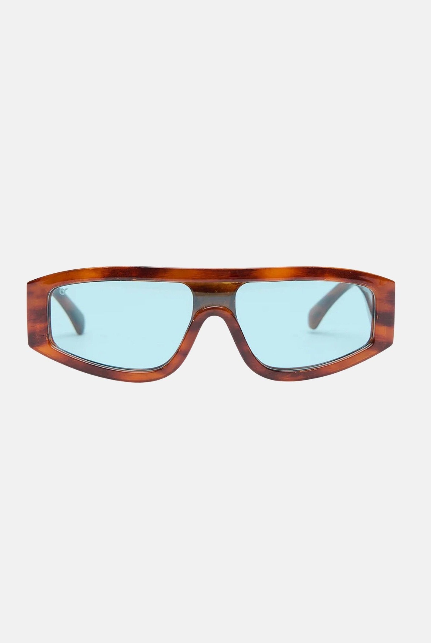 OS SUNGLASSES Occhiali da sole CASABLANCA, Havana con lenti blu, uomo donna. OS3006 C03 OS SUNGLASSES