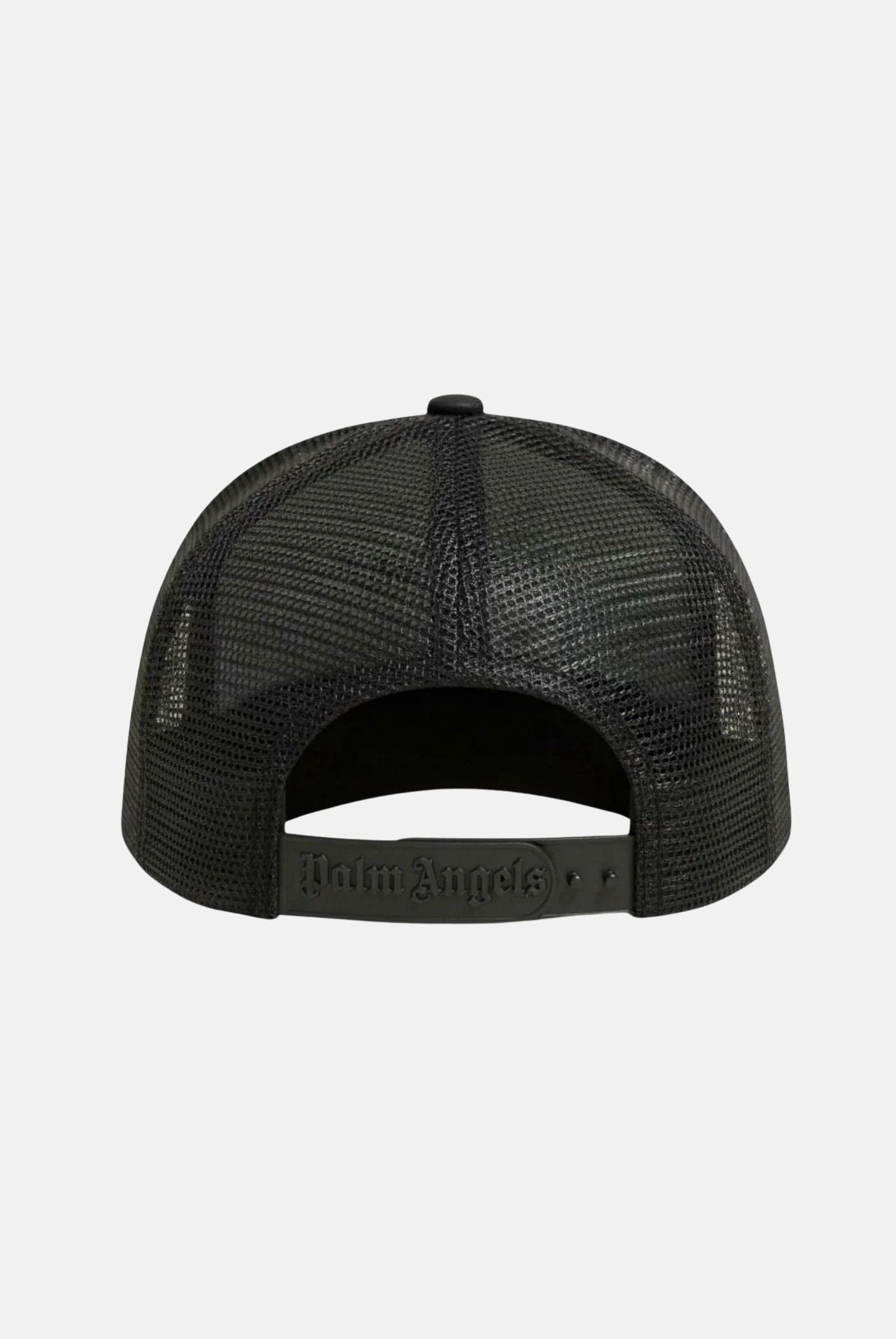 PALM ANGELS Cappello con visiera bianco e nero per uomo e donna con logo BK00CMZ0988 1 PALM ANGELS