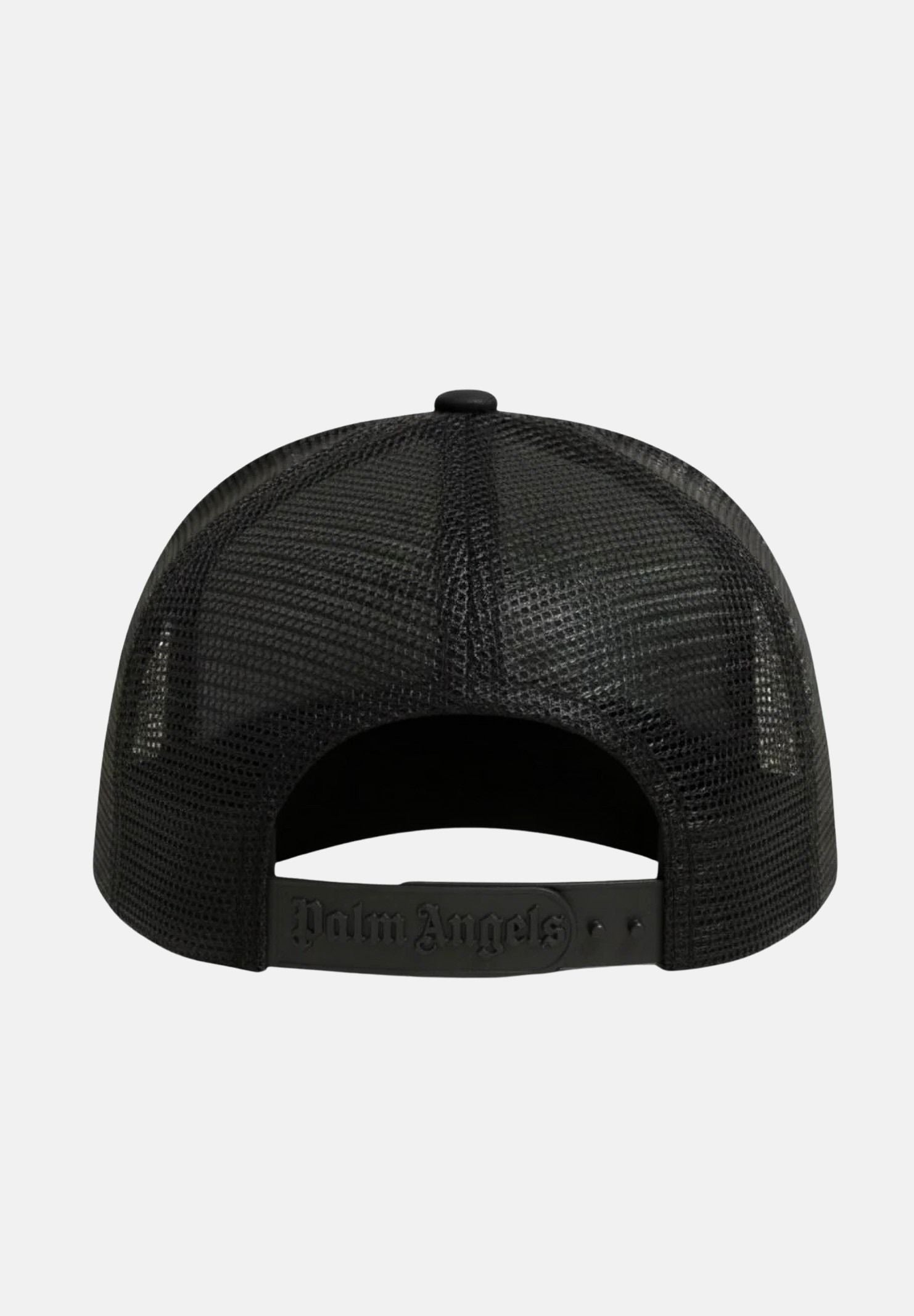 PALM ANGELS Cappello con visiera panna, bianco e nero per uomo e donna con logo BK00CMZ0988 2 PALM ANGELS