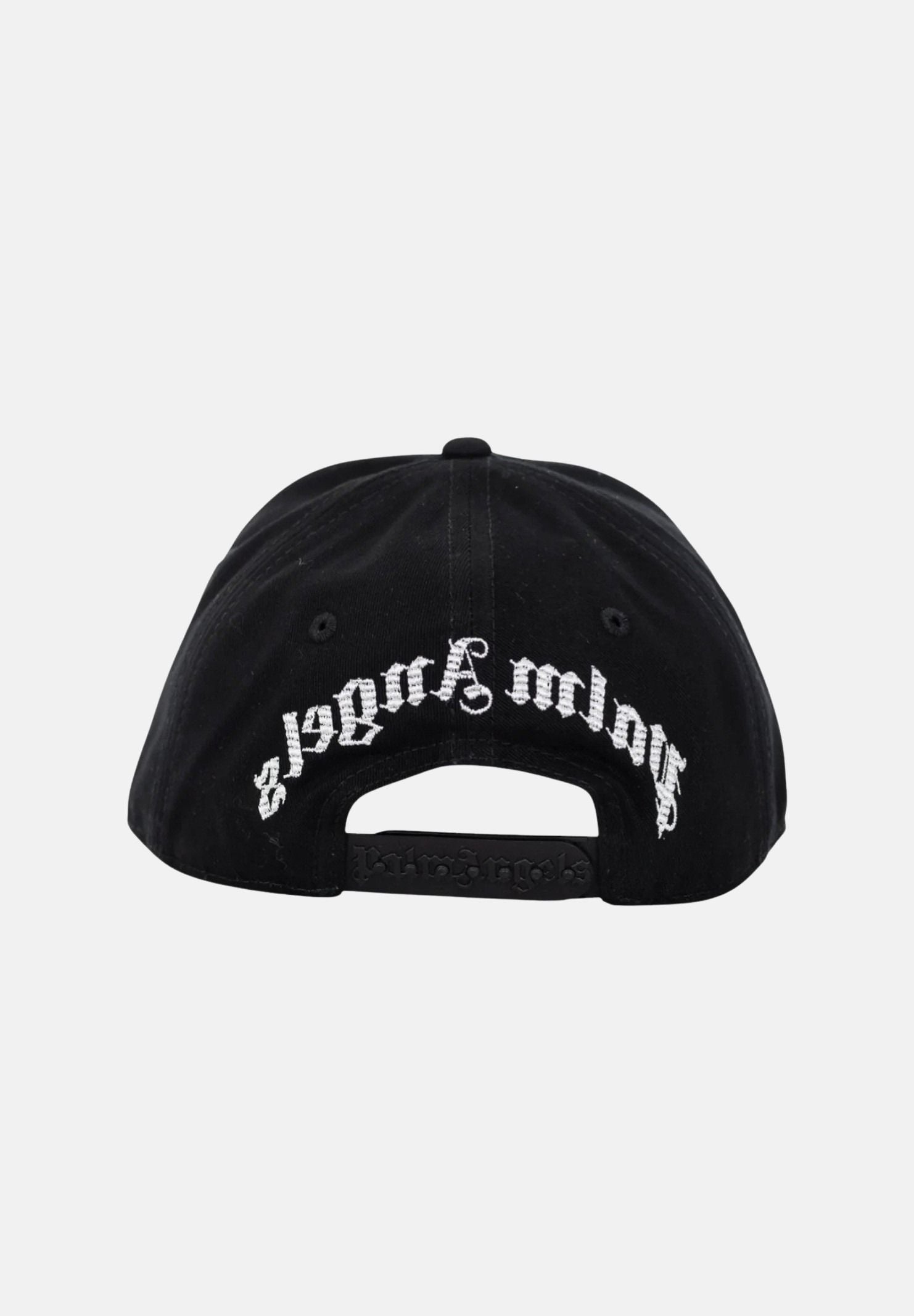 PALM ANGELS Cappello con visiera nero per uomo e donna con logo BL00COZ0971 1 PALM ANGELS