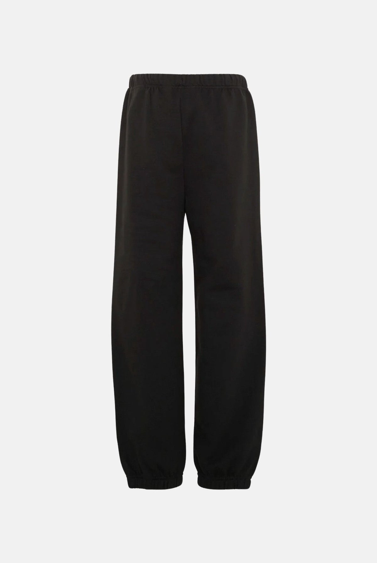PALM ANGELS Pantaloni neri per donna, ragazza e bambina con vita elasticizzata regolabile con coulisse a contrasto F6PAJBFP016 110 PALM ANGELS