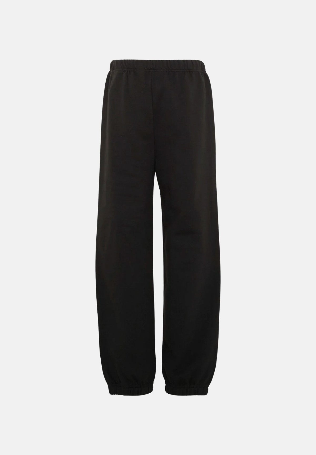 PALM ANGELS Pantaloni neri per donna, ragazza e bambina con vita elasticizzata regolabile con coulisse a contrasto F6PAJBFP016 110 PALM ANGELS