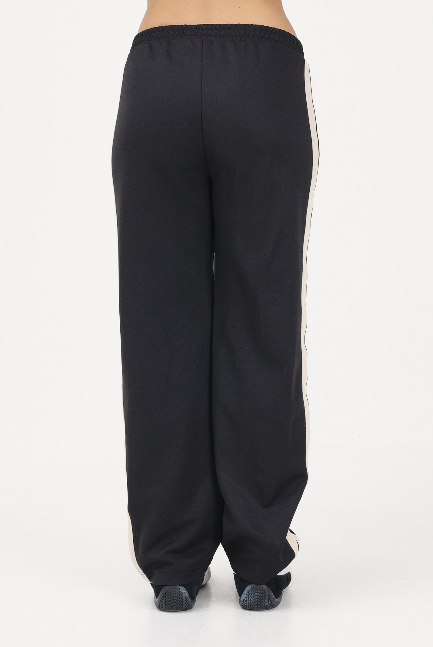 PALM ANGELS Pantalone sportivo nero per donna, ragazzi e bambini con logo PBCJ002S26FAB001 110 PALM ANGELS