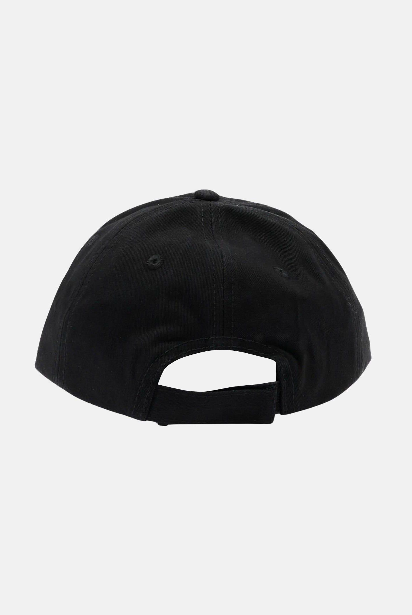 PALM ANGELS Cappello con visiera nero per uomo e donna rifinito da logo PBLB002S26FAB003 110 PALM ANGELS
