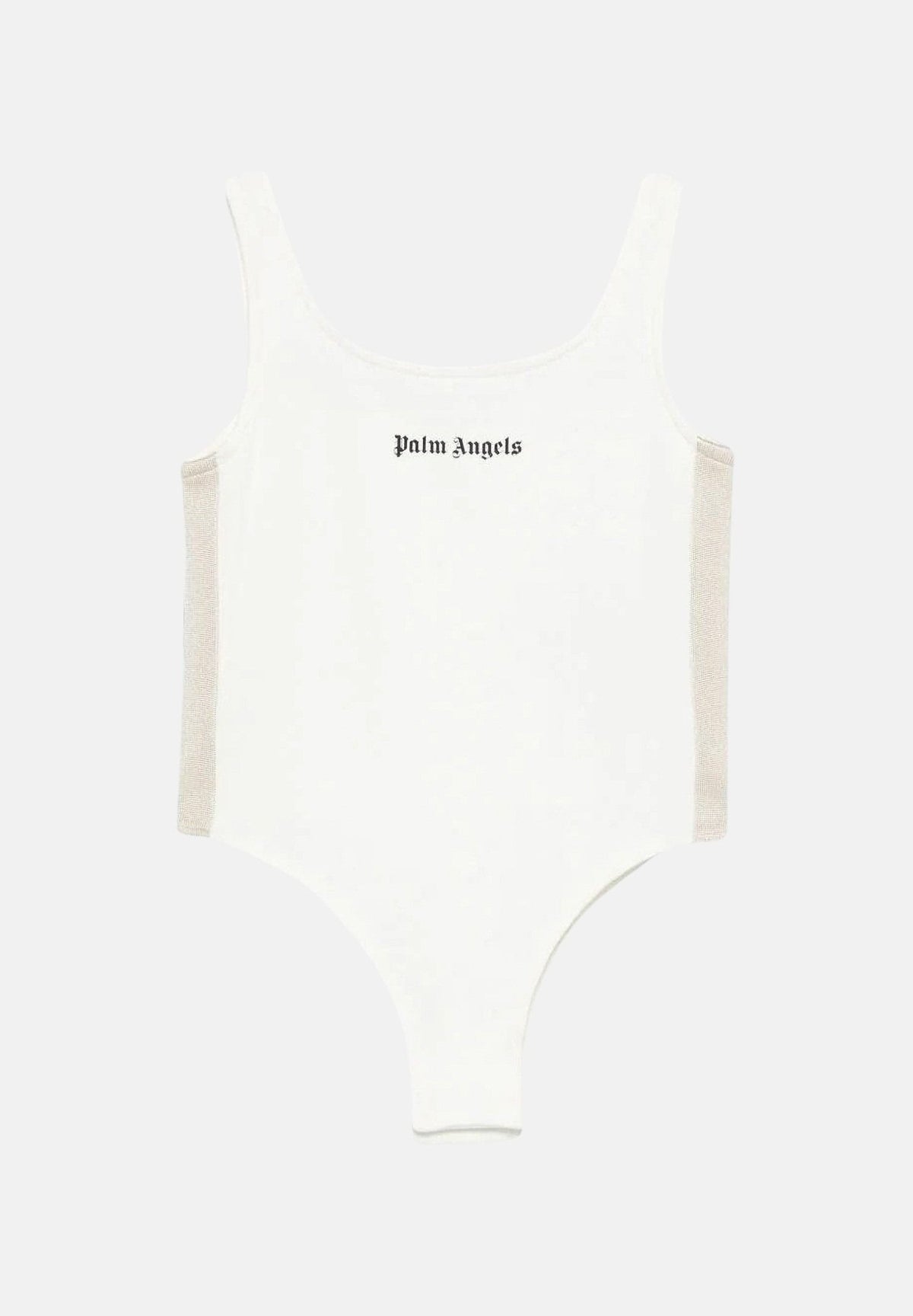 PALM ANGELS Body panna per donna, ragazze e bambine con logo PGBD00CS26FLE001 002 PALM ANGELS
