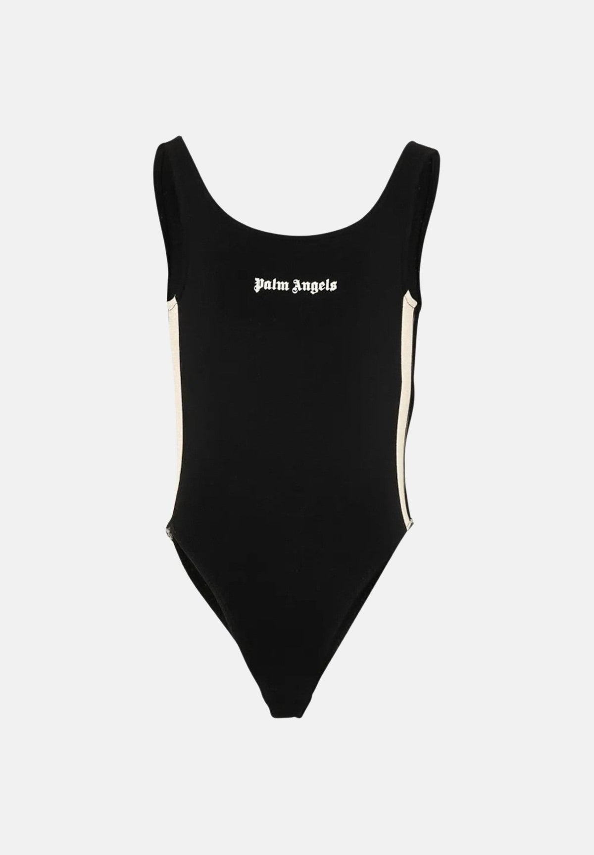 PALM ANGELS Body nero per donna, ragazze e bambine con logo PGBD00CS26FLE001 110 PALM ANGELS