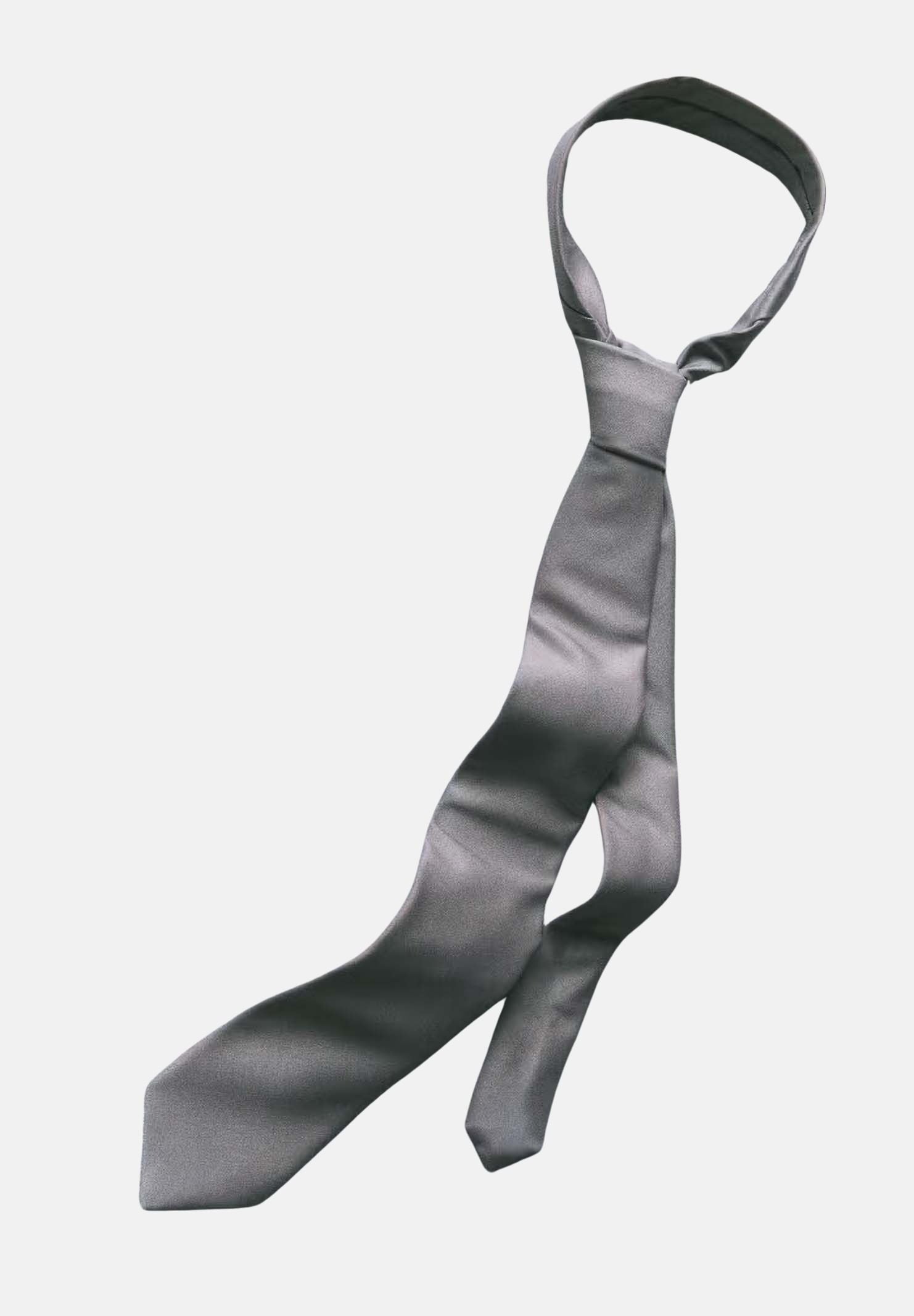 PATRIZIA PEPE Cravatta grigia da uomo 5F0008A1WK S184 PATRIZIA PEPE