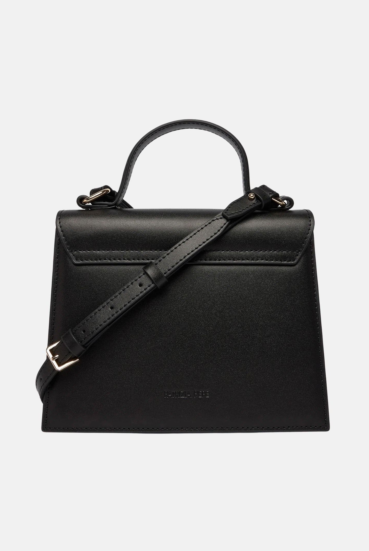 PATRIZIA PEPE Borsa a mano Modern Utility nera da donna 8B0326L061 K103 PATRIZIA PEPE
