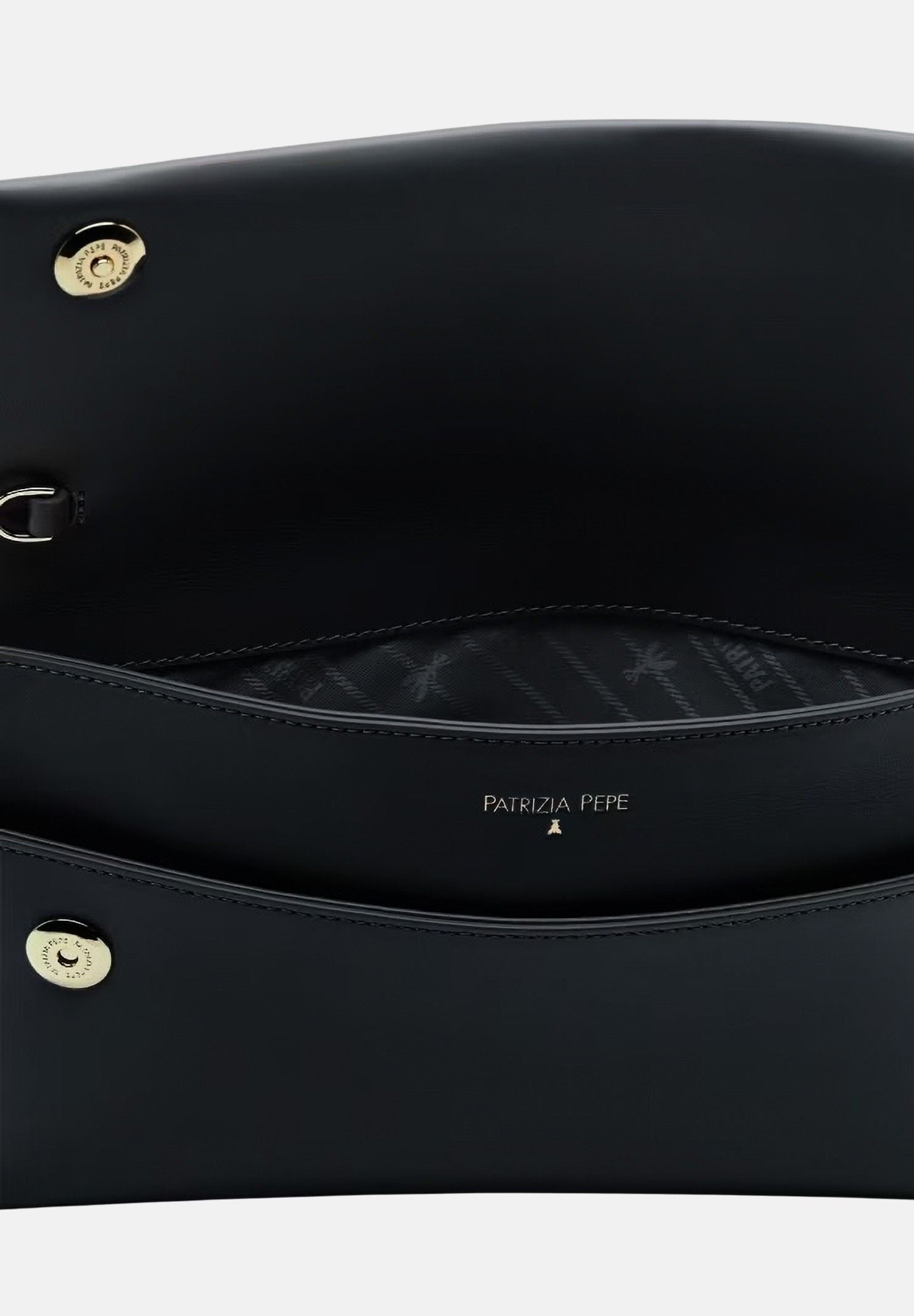 PATRIZIA PEPE Pochette Fly nera da donna CB5460L011 K118 PATRIZIA PEPE