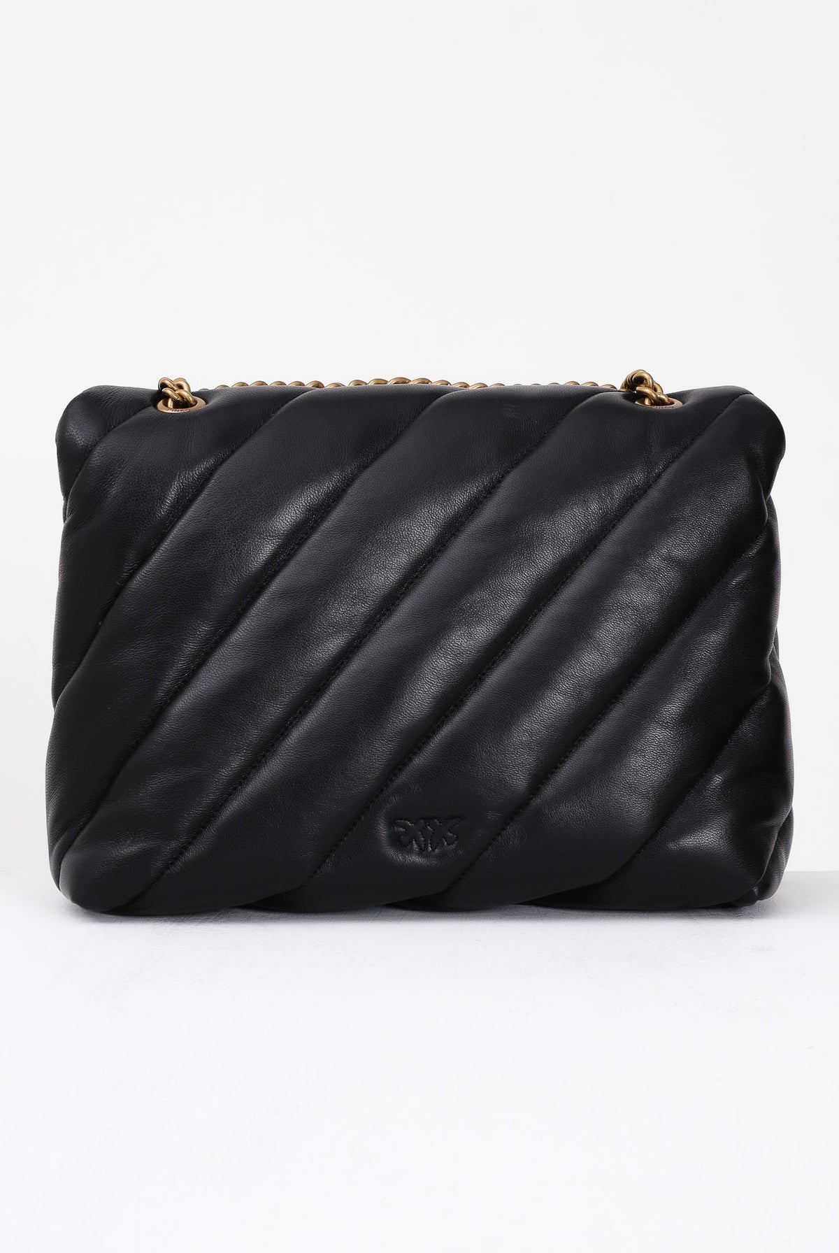 PINKO Borsa a tracolla Big Love Bag Puff nera da donna 100037A0F2 Z99Q PINKO