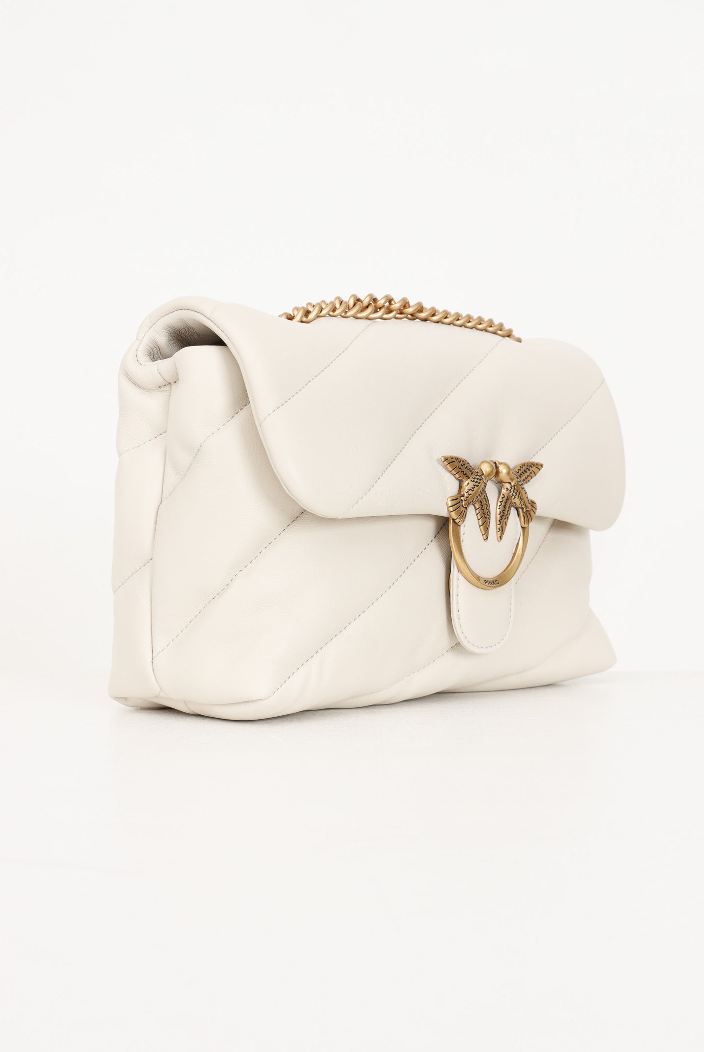PINKO Borsa a tracolla Classic Love Bag Puff panna da donna 100038A0F2 Z14Q PINKO