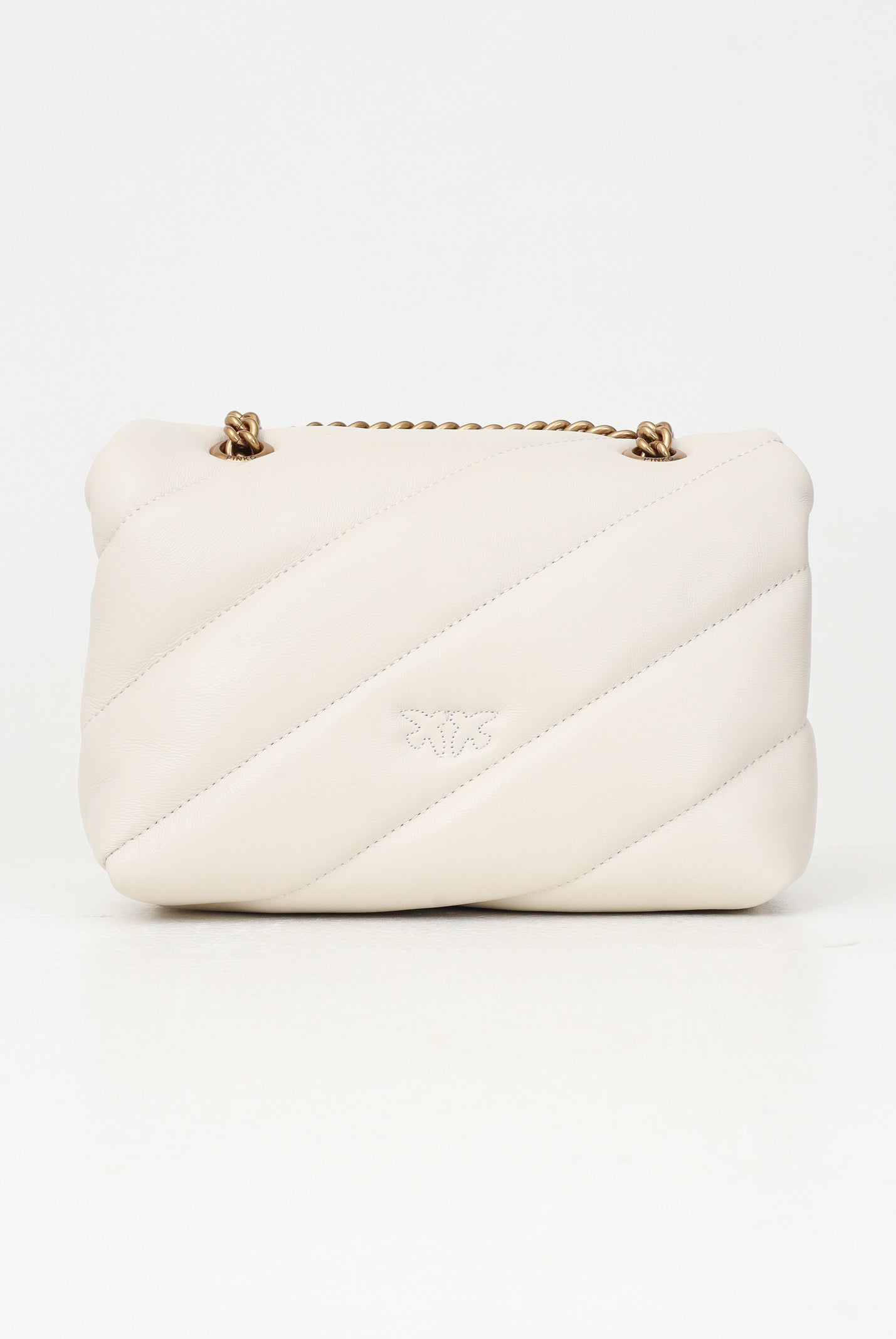 PINKO Borsa a tracolla Mini Love Bag Puff burro da donna 100039A0F2 Z14Q PINKO