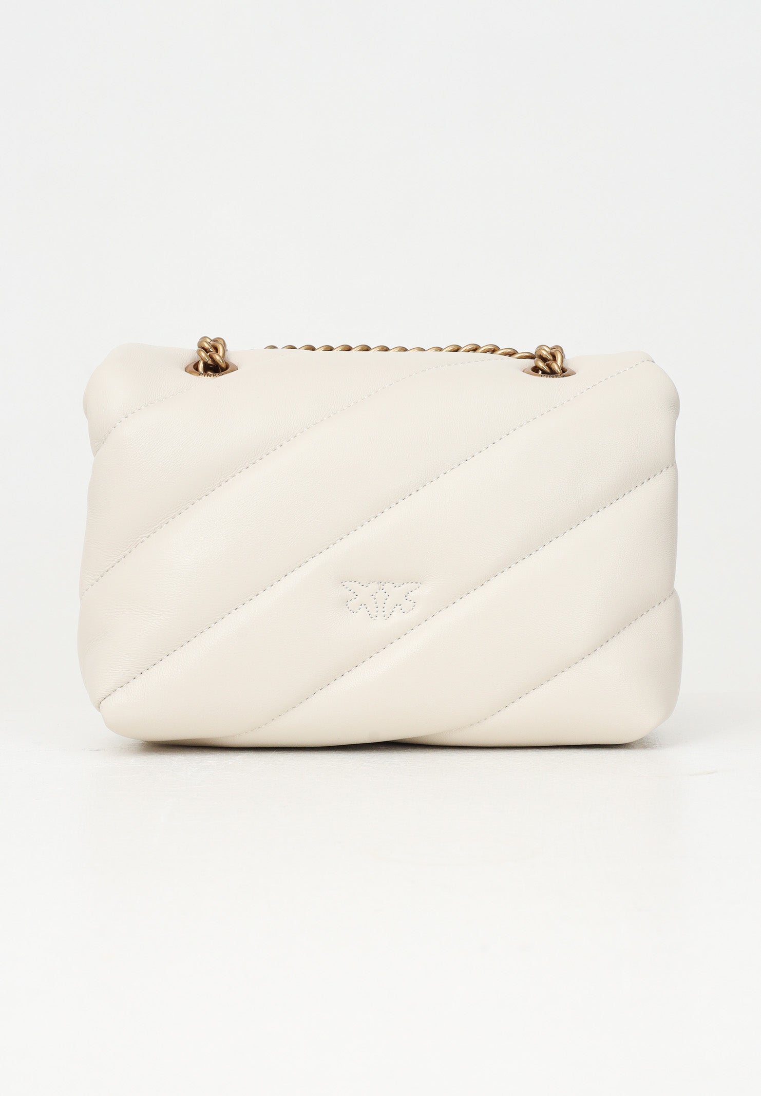 PINKO Borsa a tracolla Mini Love Bag Puff burro da donna 100039A0F2 Z14Q PINKO