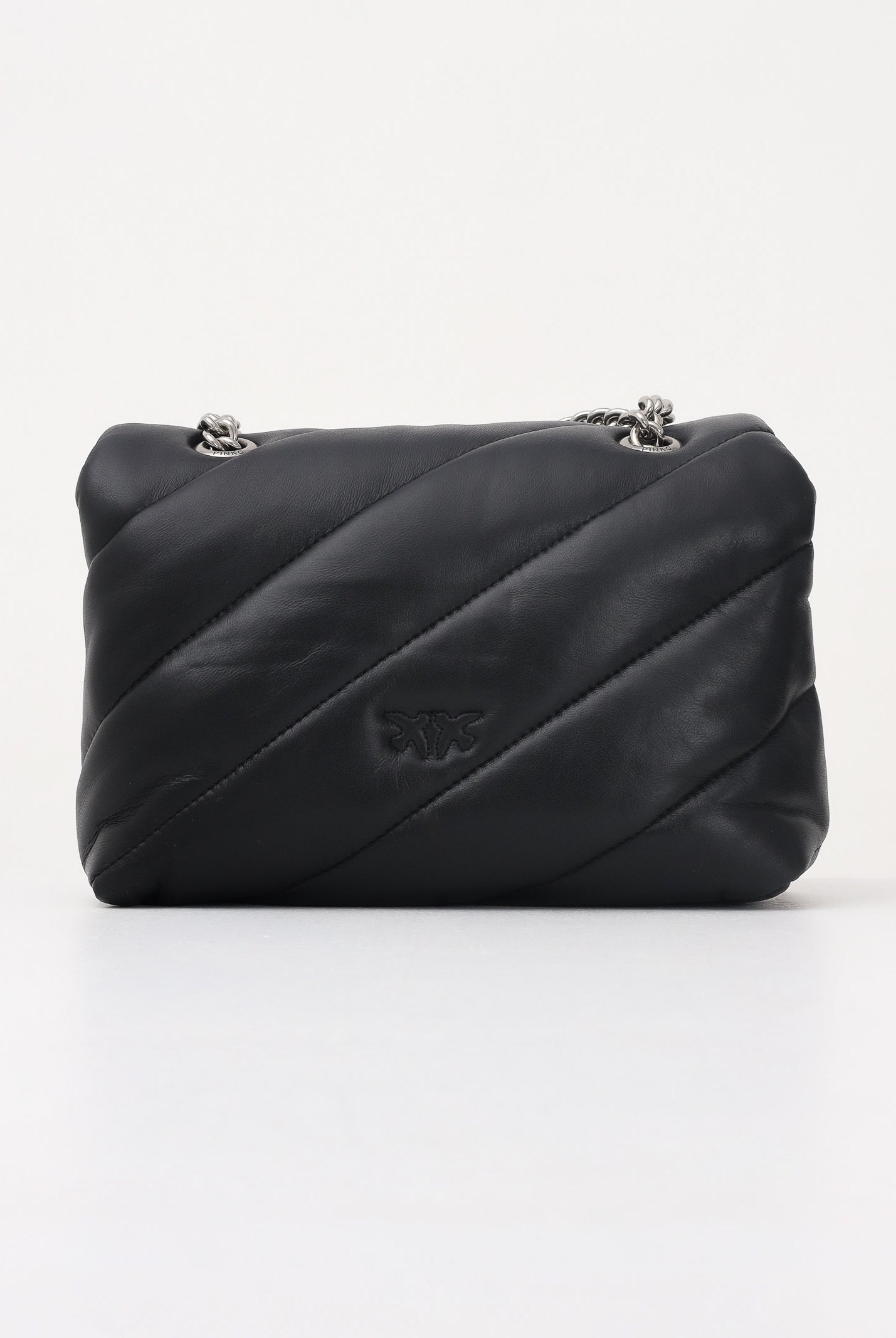 PINKO Borsa a tracolla Mini Love Bag Puff nera da donna 100039A0F2 Z99O PINKO