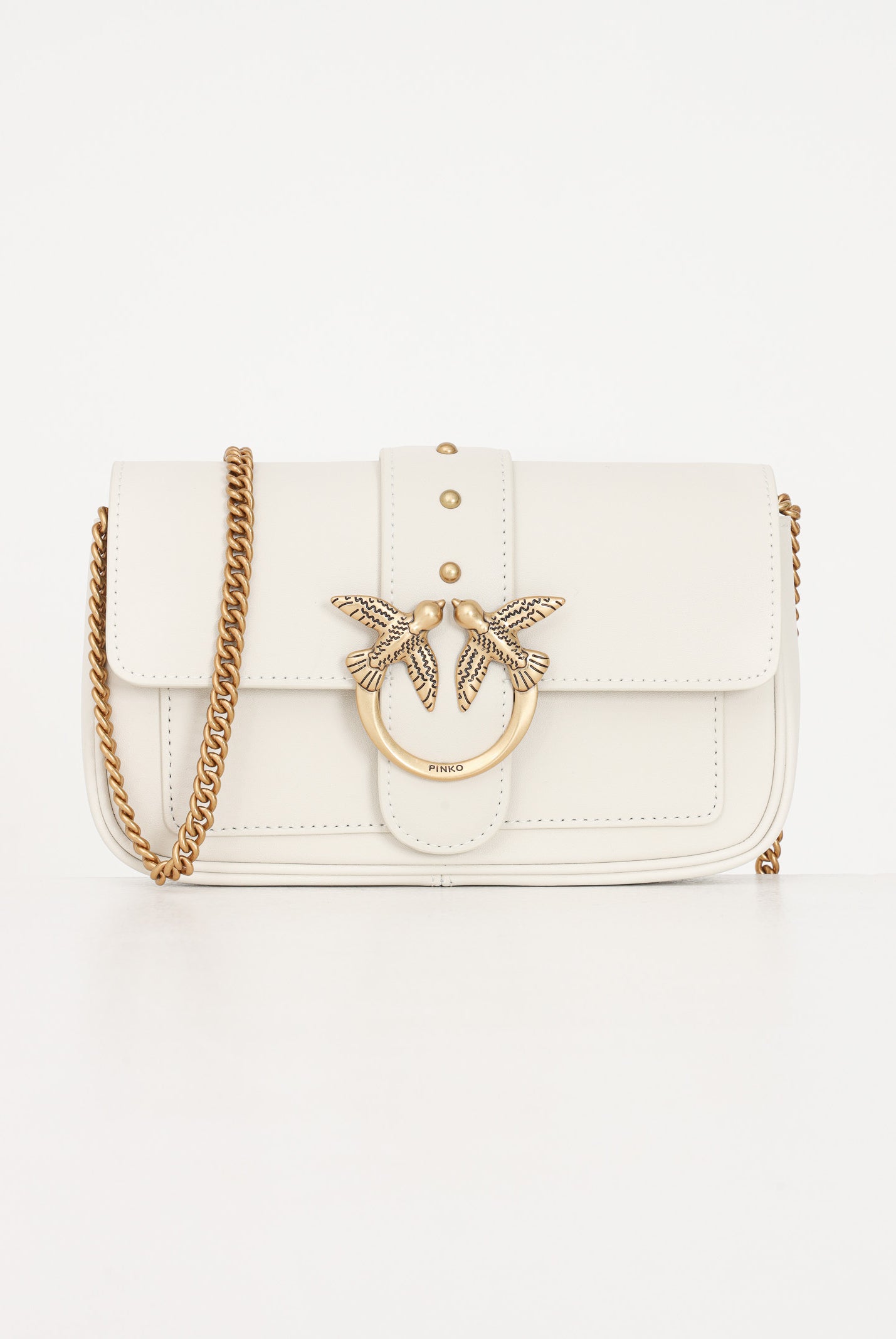 PINKO Borsa a tracolla Love Bag One panna da donna 100061A0F1 Z14Q PINKO