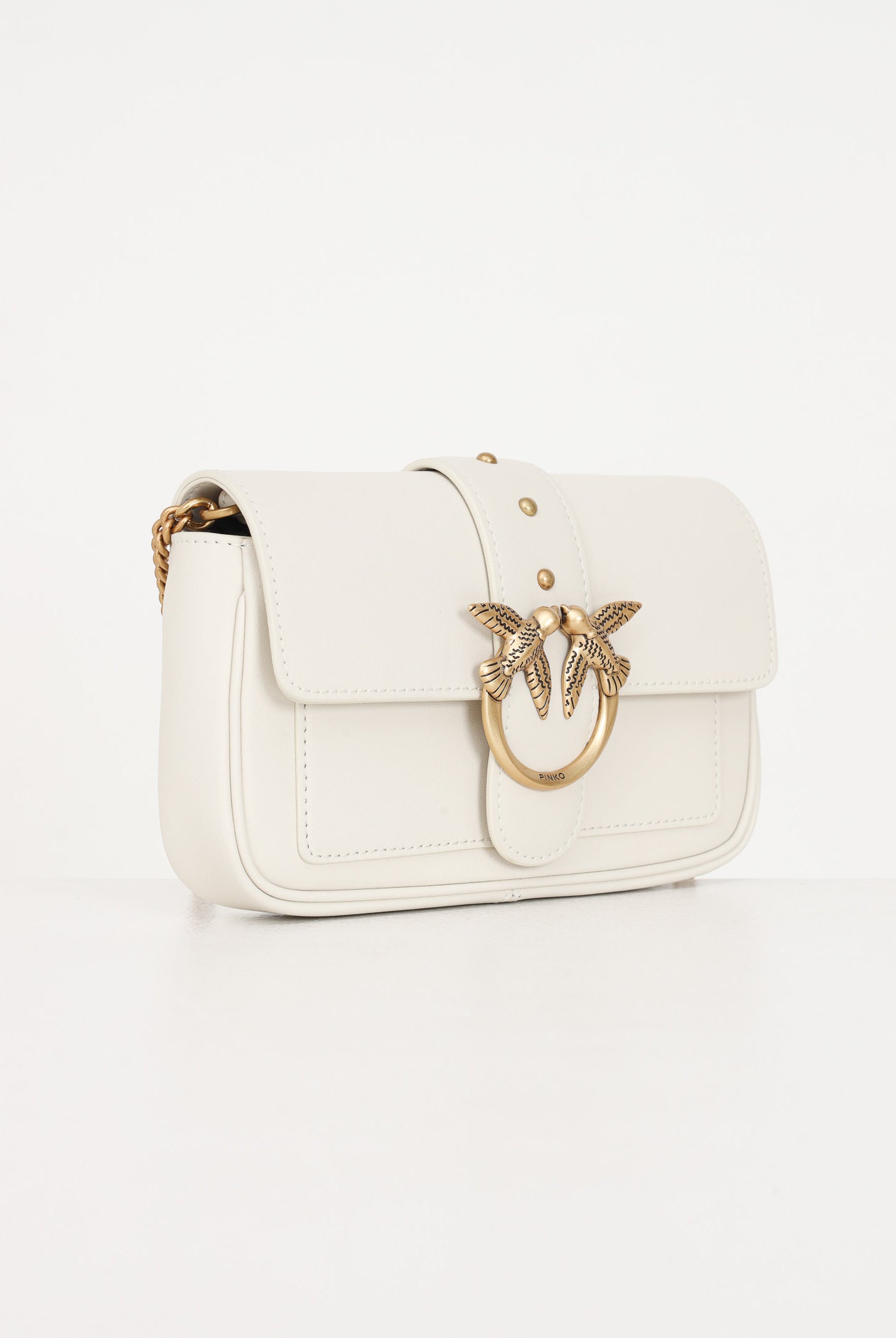 PINKO Borsa a tracolla Love Bag One panna da donna 100061A0F1 Z14Q PINKO
