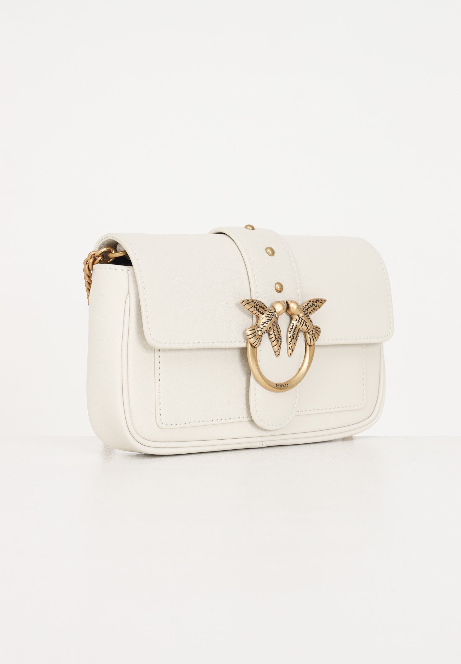 PINKO Borsa a tracolla Love Bag One panna da donna 100061A0F1 Z14Q PINKO