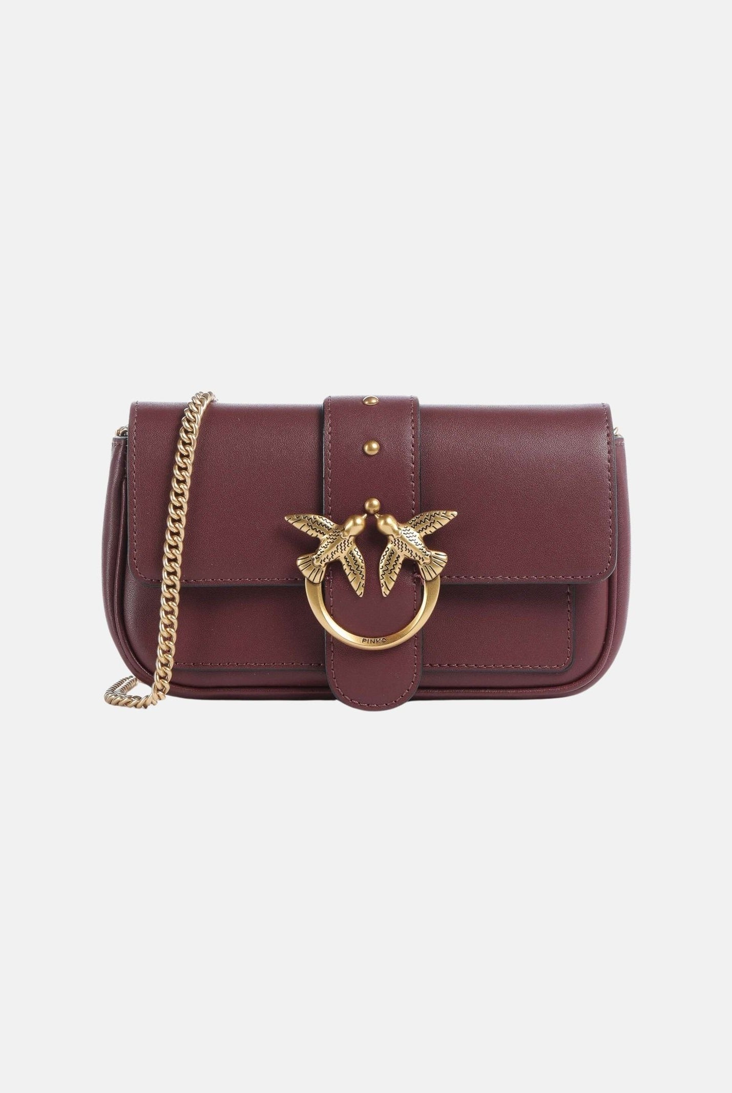 PINKO Borsa a tracolla POCKET LOVE BAG ONE SIMPLY color ribes-bordeaux da donna 100061A0F1 WW5Q PINKO