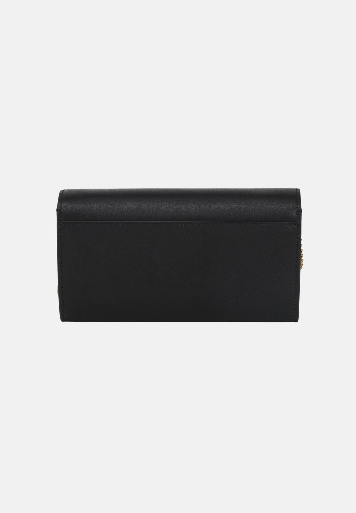 PINKO Borsa LOVE ONE WALLET C mini a tracolla Nero Antique Gold da donna con finitura liscia 100062A0F1 Z99Q PINKO