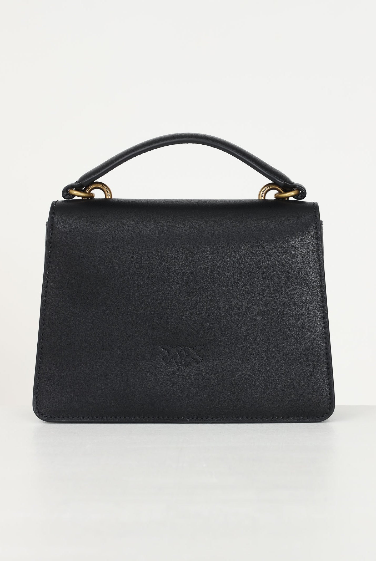 PINKO Borsa a mano Mini Love Bag One Top Handle Light nera da donna 100071A0F1 Z99Q PINKO