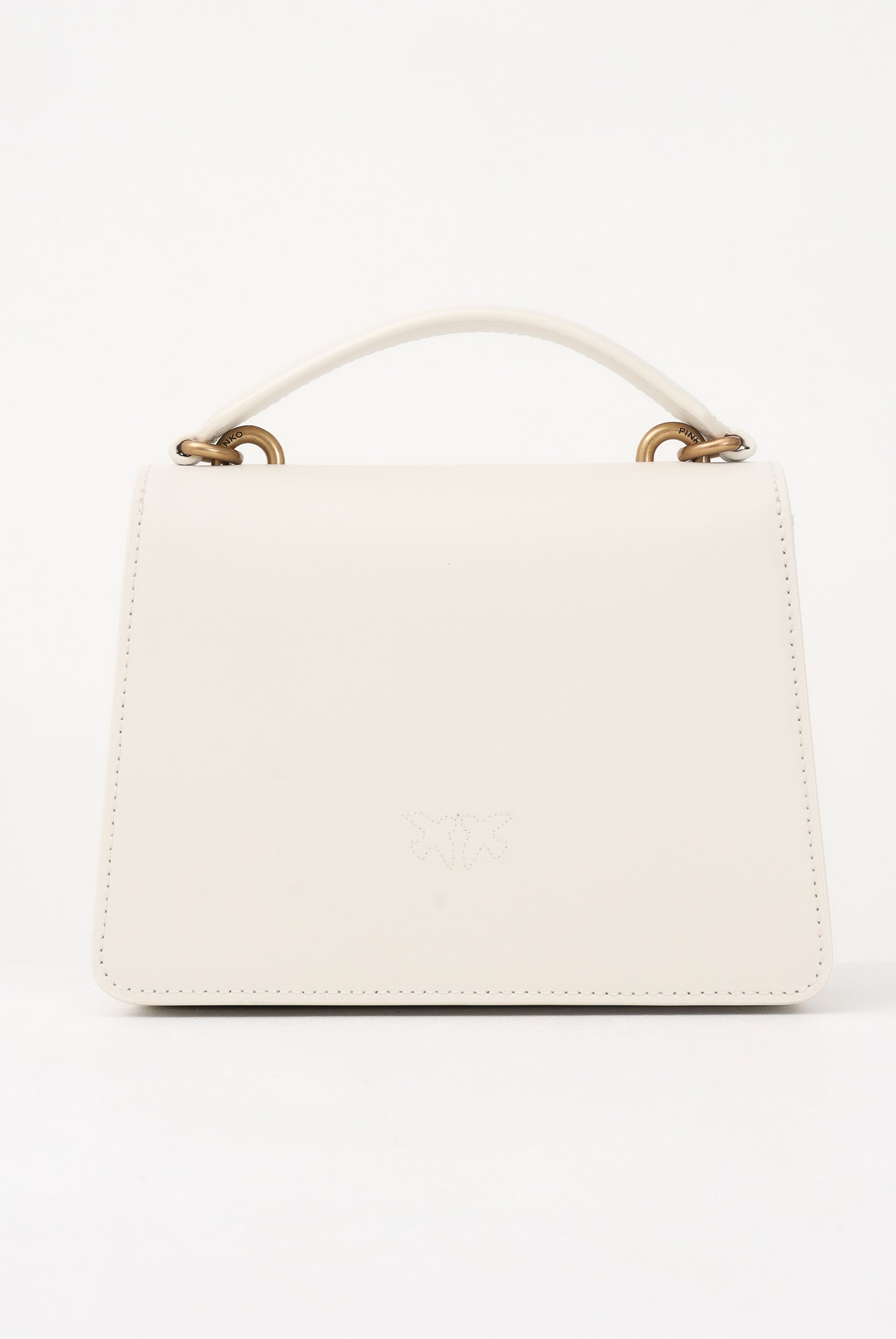PINKO Borsa a mano Mini Love Bag One Top Handle Light panna da donna 100071A0F1 Z14Q PINKO