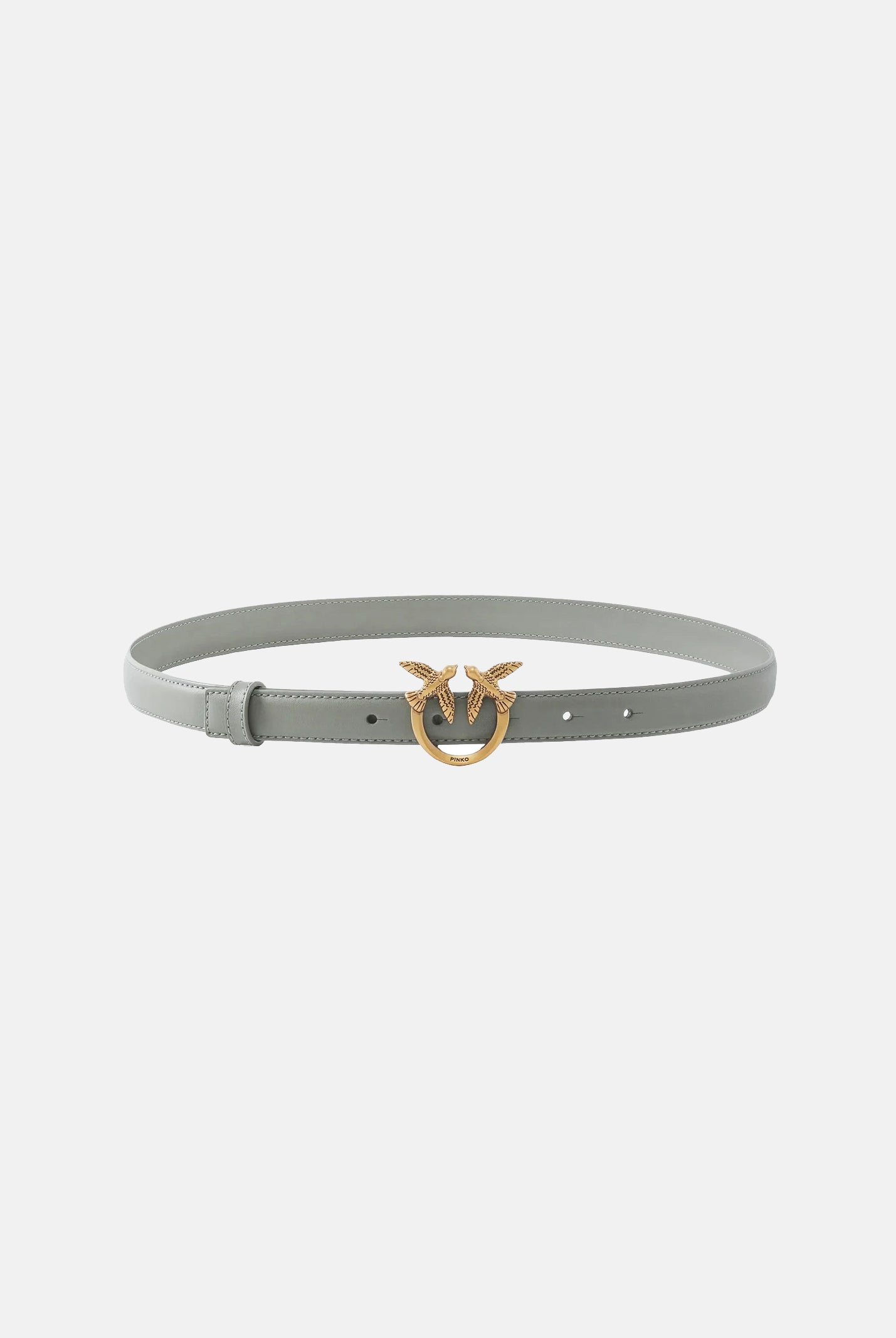 PINKO Cintura Love Birds grigio perla da donna 100125A0F1 K32Q PINKO
