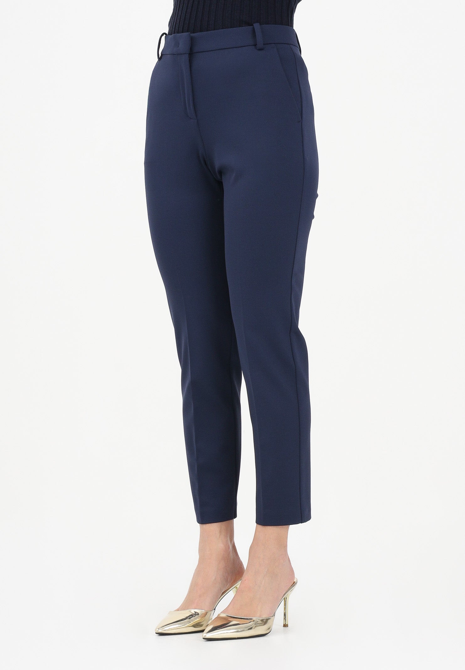 PINKO Pantalone elegante BELLO blu da donna 100155A36R G56 PINKO