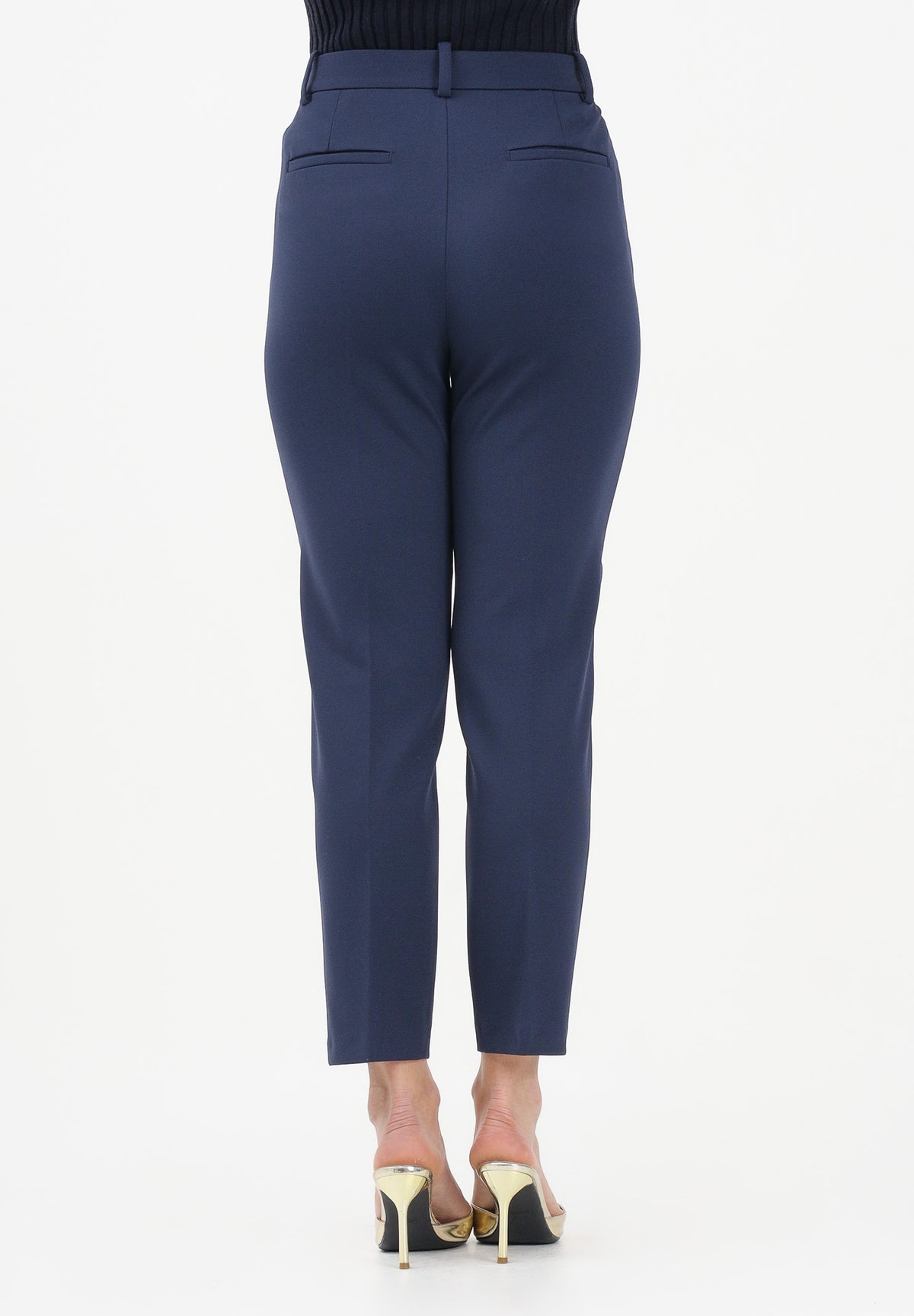 PINKO Pantaloni eleganti BELLO blu da donna 100155A36R G56 PINKO
