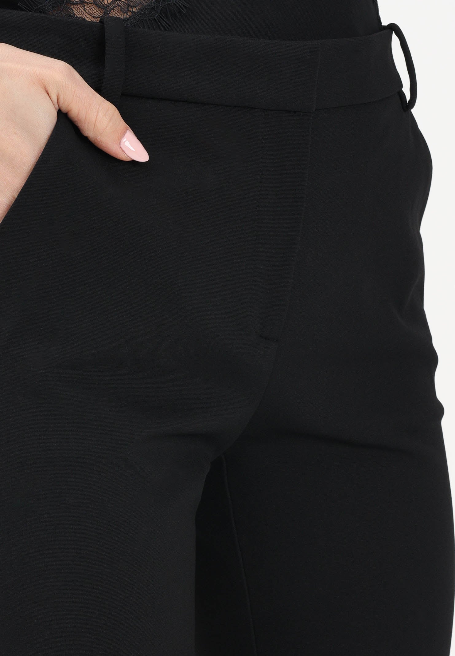PINKO Pantalone elegante BELLO nero da donna 100155A36R Z99 PINKO