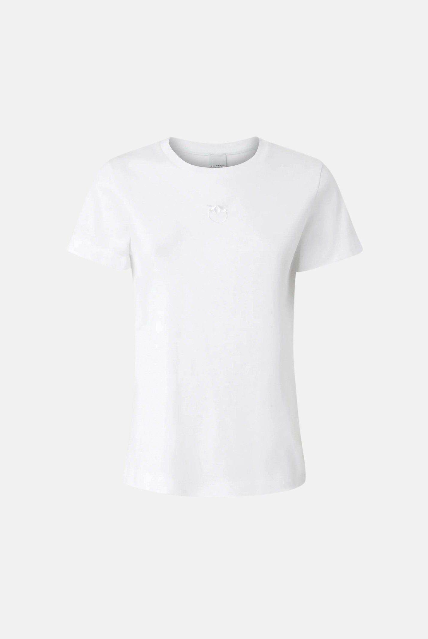 PINKO T-shiirt BUSSOLOTTO bianco-biancaneve, colore basico bianco, donna. 100355A3HM Z05 PINKO