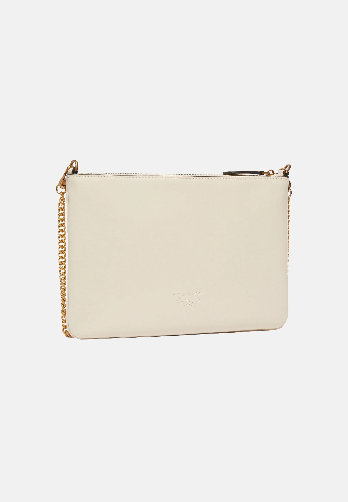 PINKO Pochette Classic Flat Love Bag Simply panna da donna 100455A0F1 Z14Q PINKO