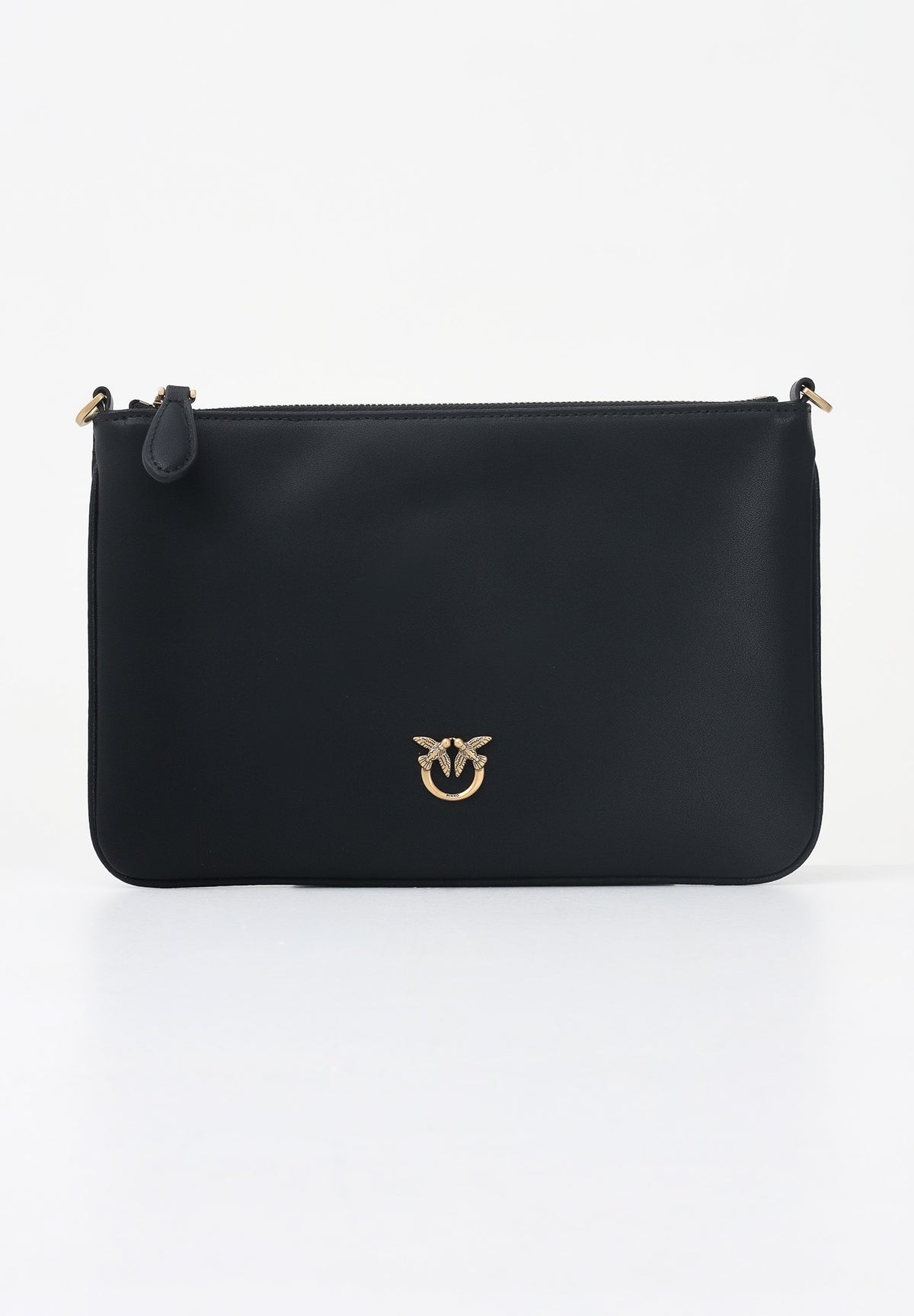 PINKO Pochette Classic Flat Love Bag Simply nera da donna 100455A0F1 Z99Q PINKO