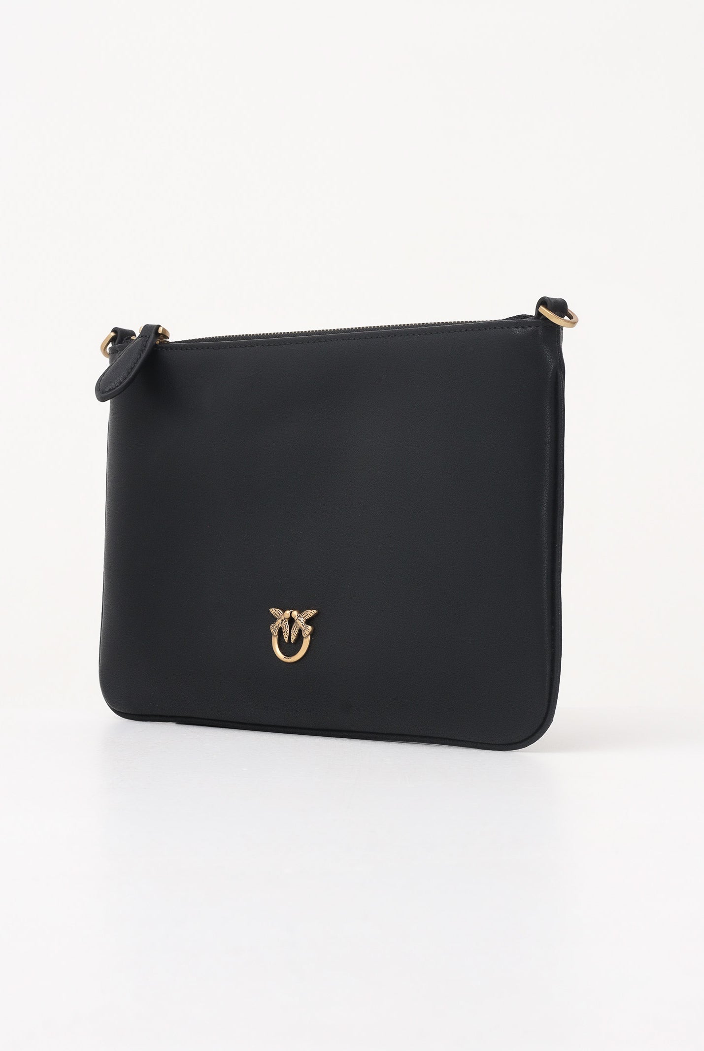 PINKO Pochette Classic Flat Love Bag Simply nera da donna 100455A0F1 Z99Q PINKO