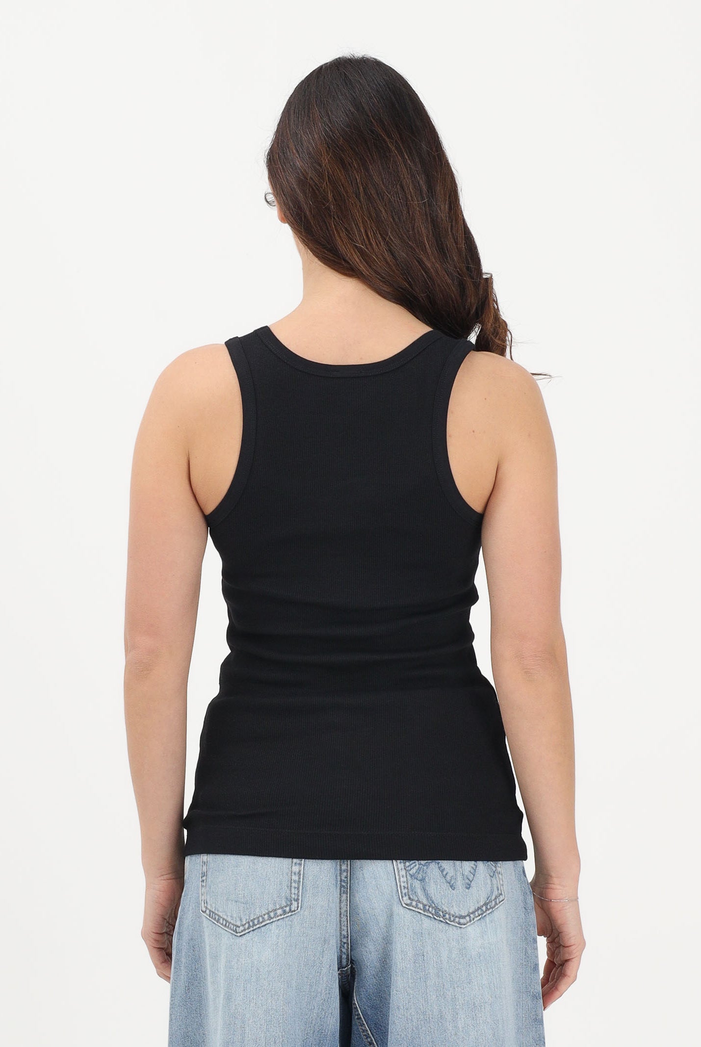 PINKO Canotta CALCOLATORE nera da donna 100807A338 Z99 PINKO