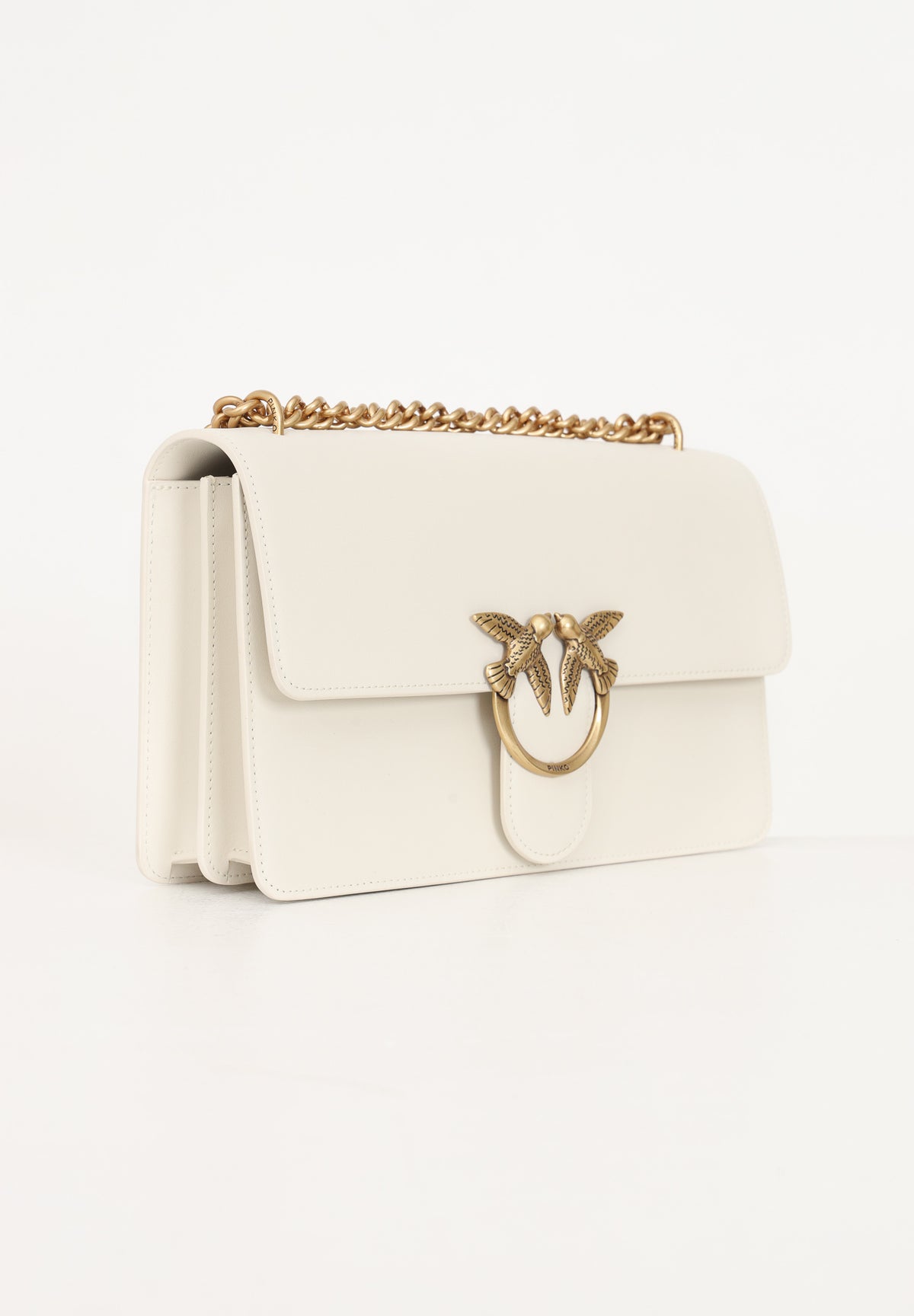 PINKO Borsa a tracolla Classic Love Bag One panna da donna 100941A0F1 Z14Q PINKO