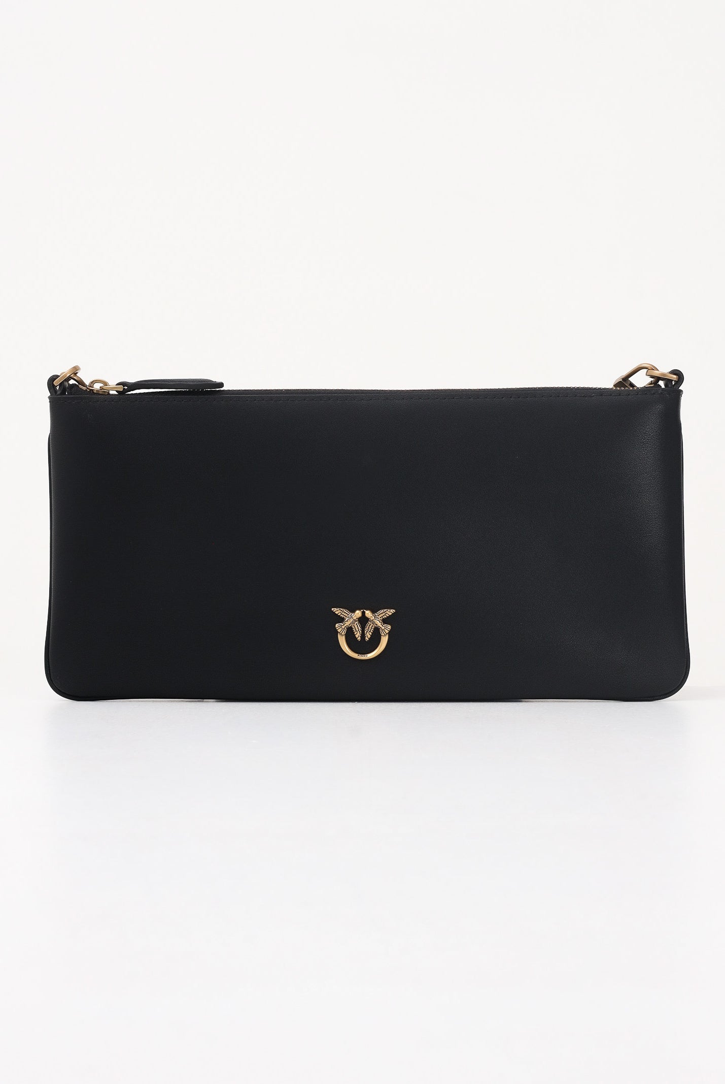 PINKO Pochette Horizontal Flat Bag nera da donna 102747A0F1 Z99Q PINKO