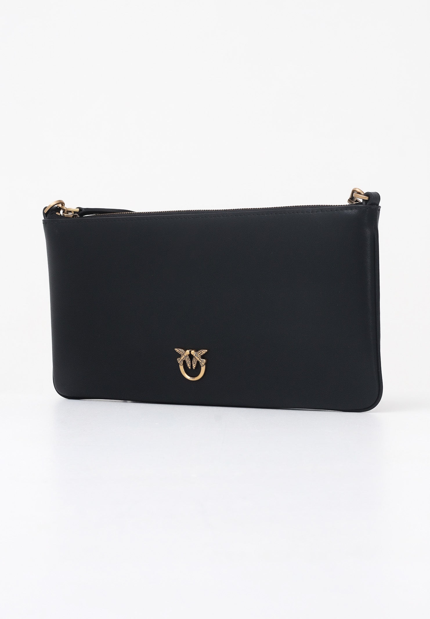 PINKO Pochette Horizontal Flat Bag nera da donna 102747A0F1 Z99Q PINKO