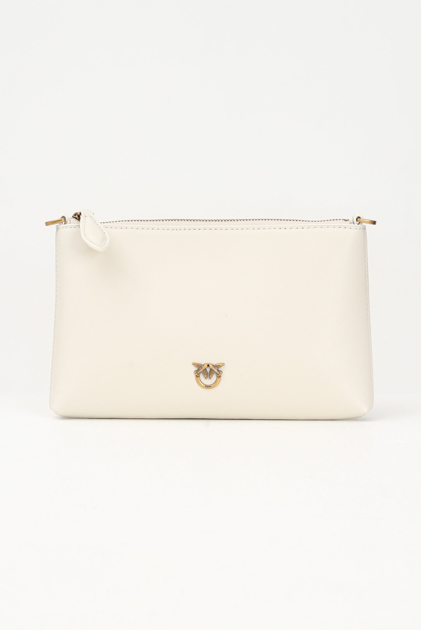 PINKO Pochette Flat Horizontal Mini panna da donna 104277A0F1 Z14Q PINKO